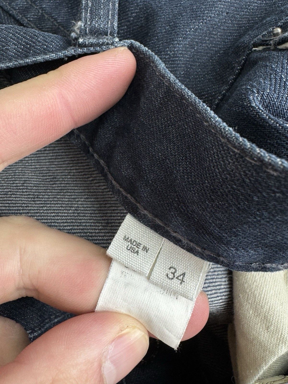 Helmut Lang Helmut Lang New York Mens Denim Jeans Made in USA Size 34 Size US 34 / EU 50 - 11 Thumbnail