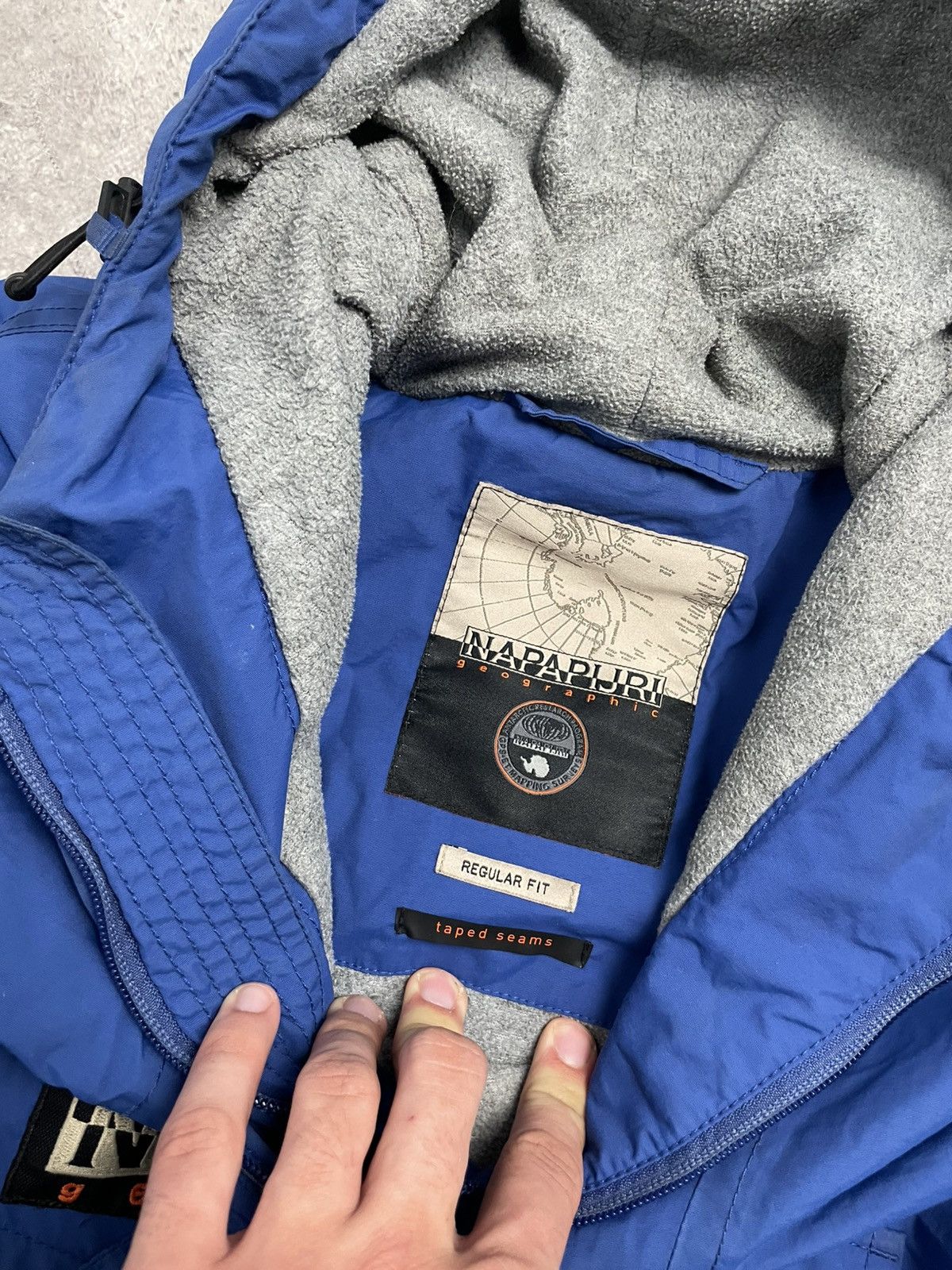 Napapijri Napapijri rainforest anorak jacket fleece lined gorpcore Size US S / EU 44-46 / 1 - 11 Thumbnail