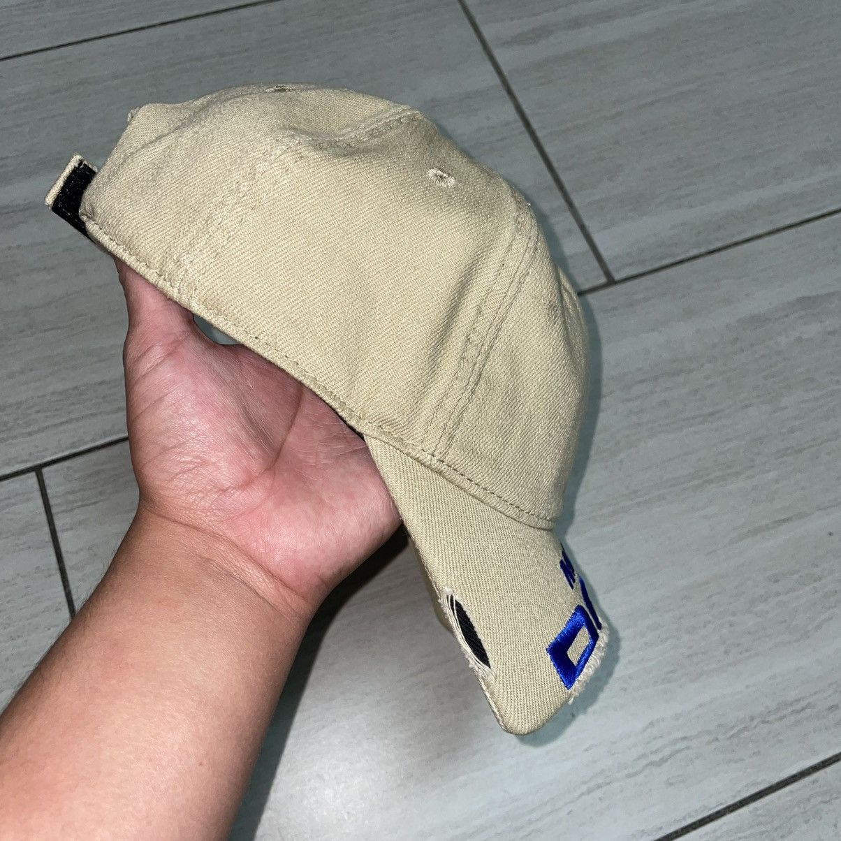 Martine Rose Martine Rose Cut Off Hat Size ONE SIZE - 3 Thumbnail