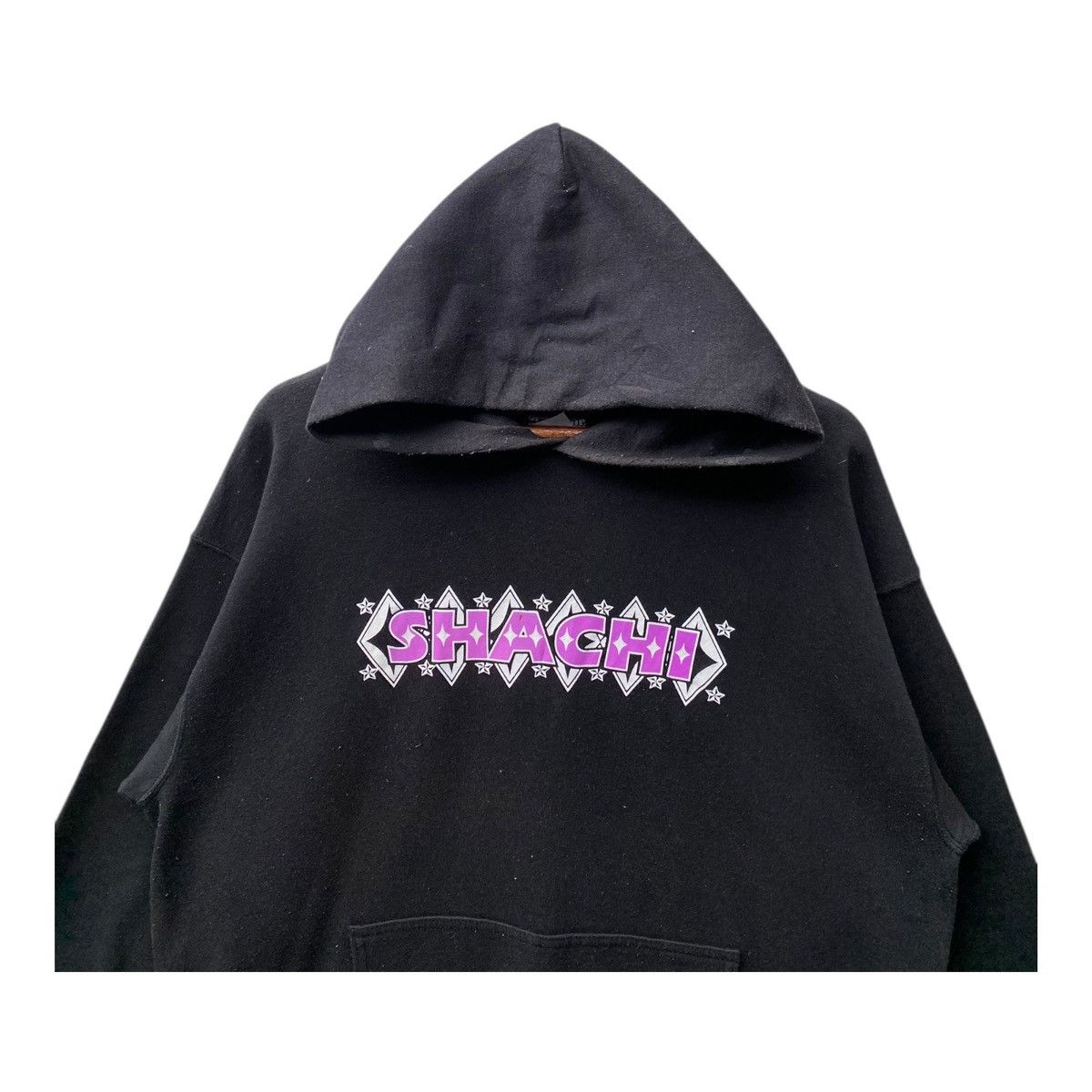 Vintage Vintage Shachi Hoodie Sweat Made In Usa Sun Faded Pullover Size US XL / EU 56 / 4 - 2 Thumbnail