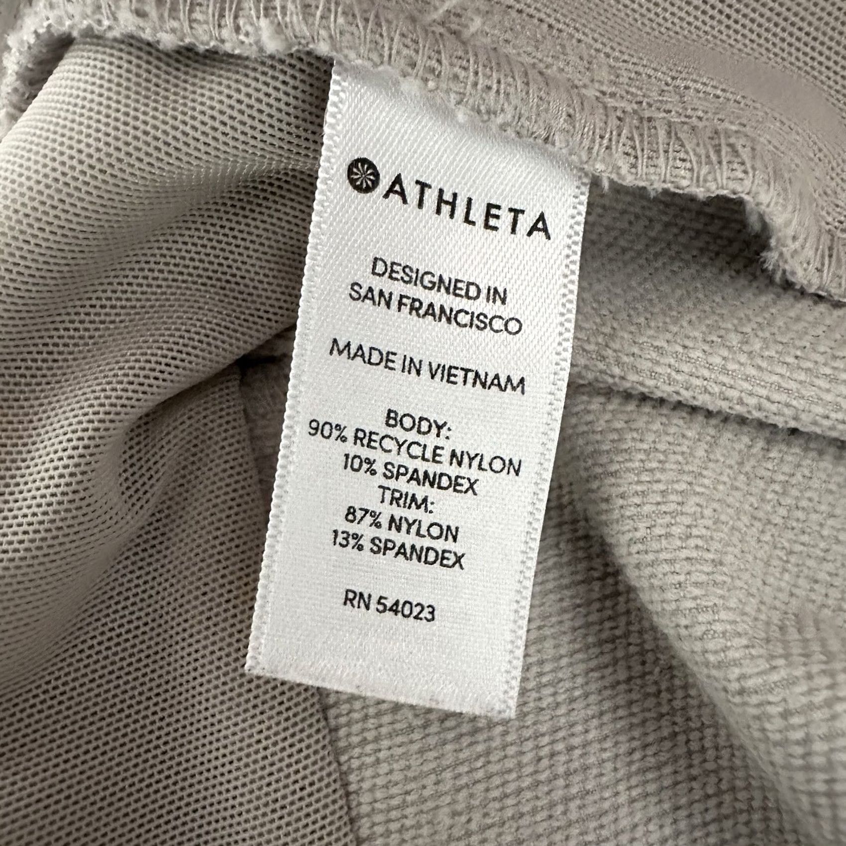 Athleta Athleta Beginner Wander Stash Skinny Pants Womens 29" Ivory Nylon Spandex 2 Inseam 29in Ankle Stretch Pants Size 29" - 5 Thumbnail