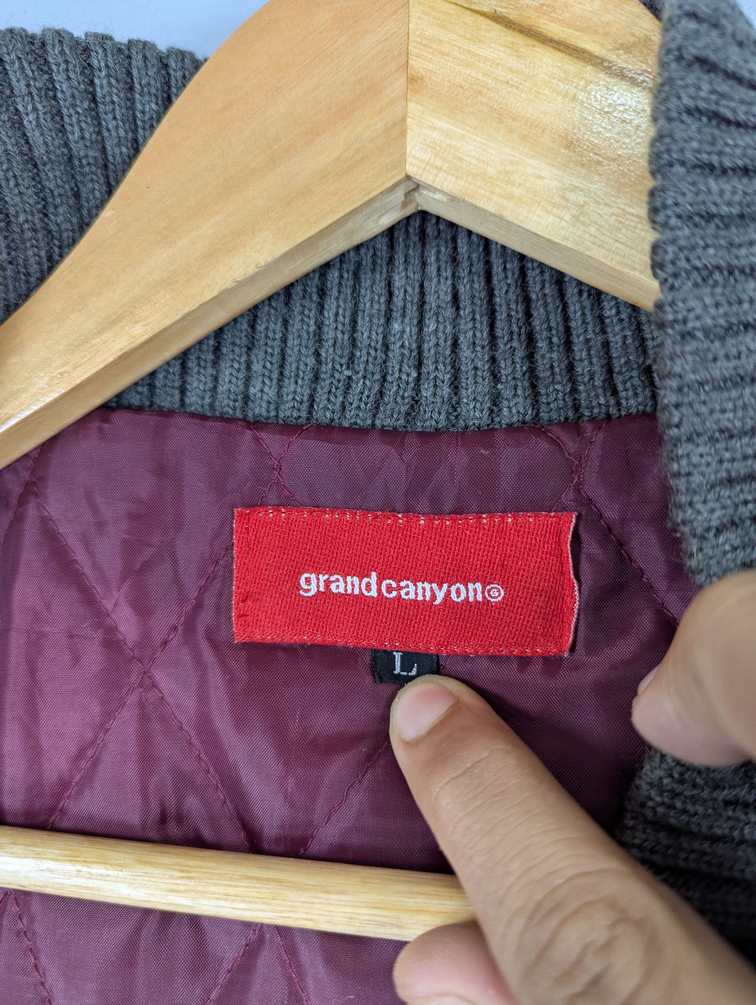 Other Vintage Grand Canyon Wool Varsity Bomber Jacket Size US L / EU 52-54 / 3 - 8 Thumbnail
