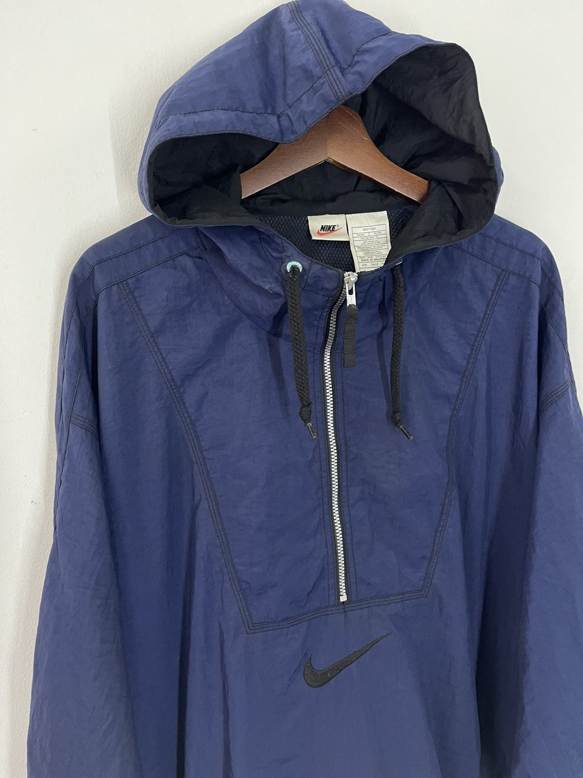 Vintage VTG 90’s NIKE CENTER LOGO LOLIFE HOODIES Size US L / EU 52-54 / 3 - 2 Thumbnail