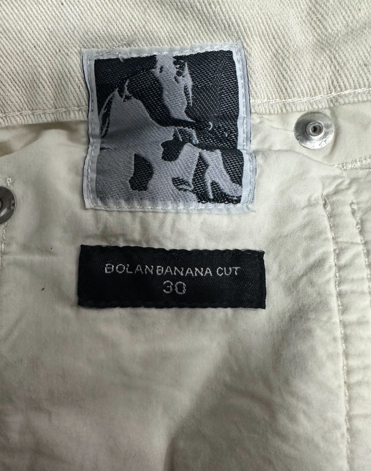 Rick Owens Rick Owens 22ss Drkshdw Banana pants 2410-Nextarrow Size US 30 / EU 46 - 2 Thumbnail