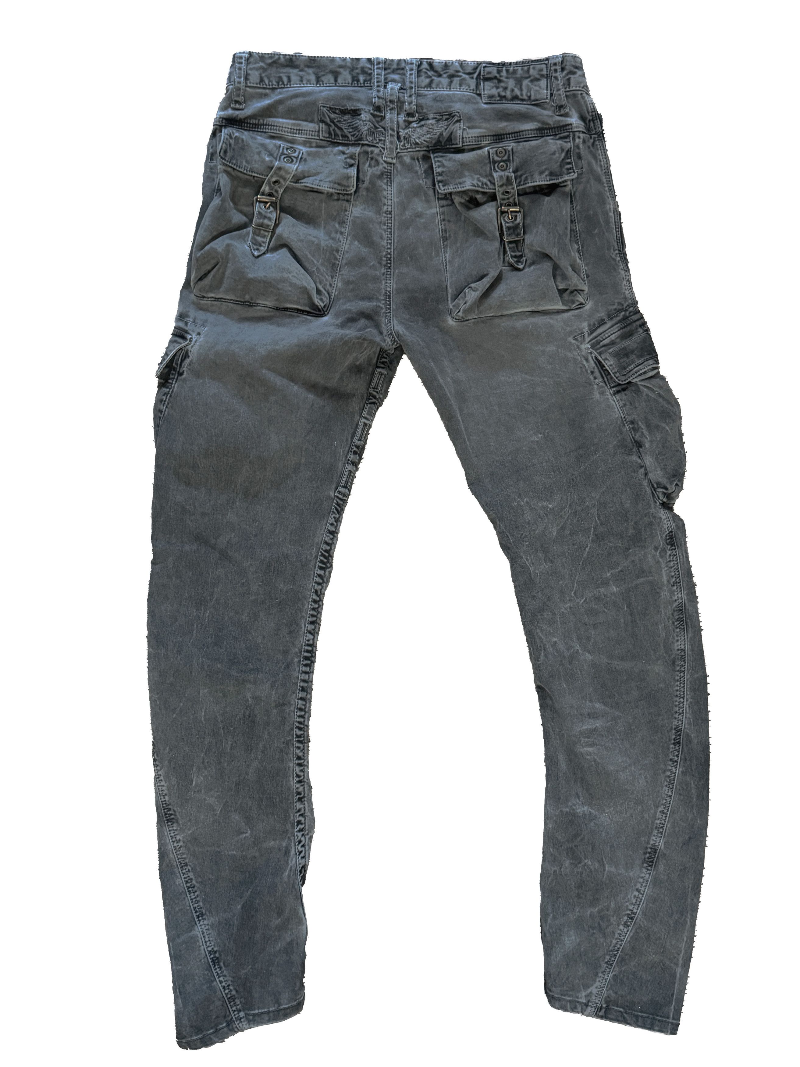 Robins Jeans Robin Jeans Black Cargo Predator Size US 29 - 2 Thumbnail