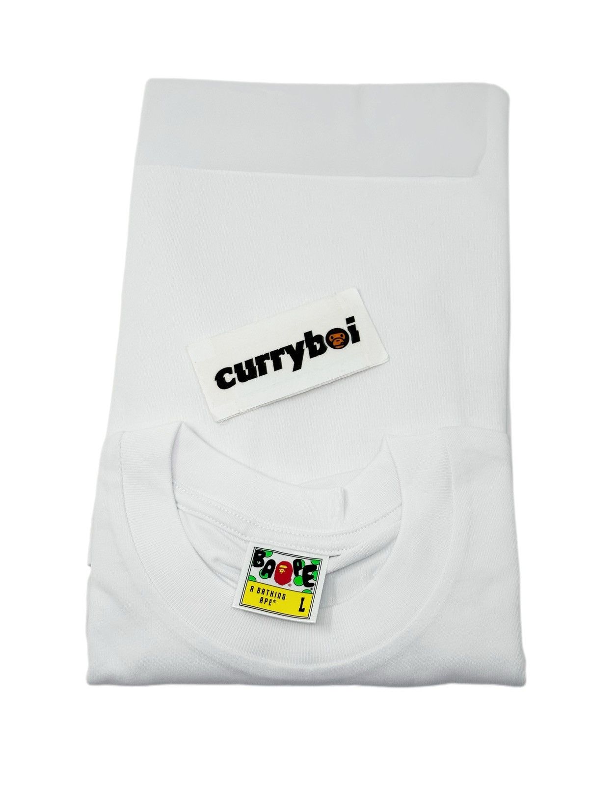 Bape × CLOT BAPE x CLOT Camo Ape Head T-Shirt White Size US L / EU 52-54 / 3 - 7 Thumbnail