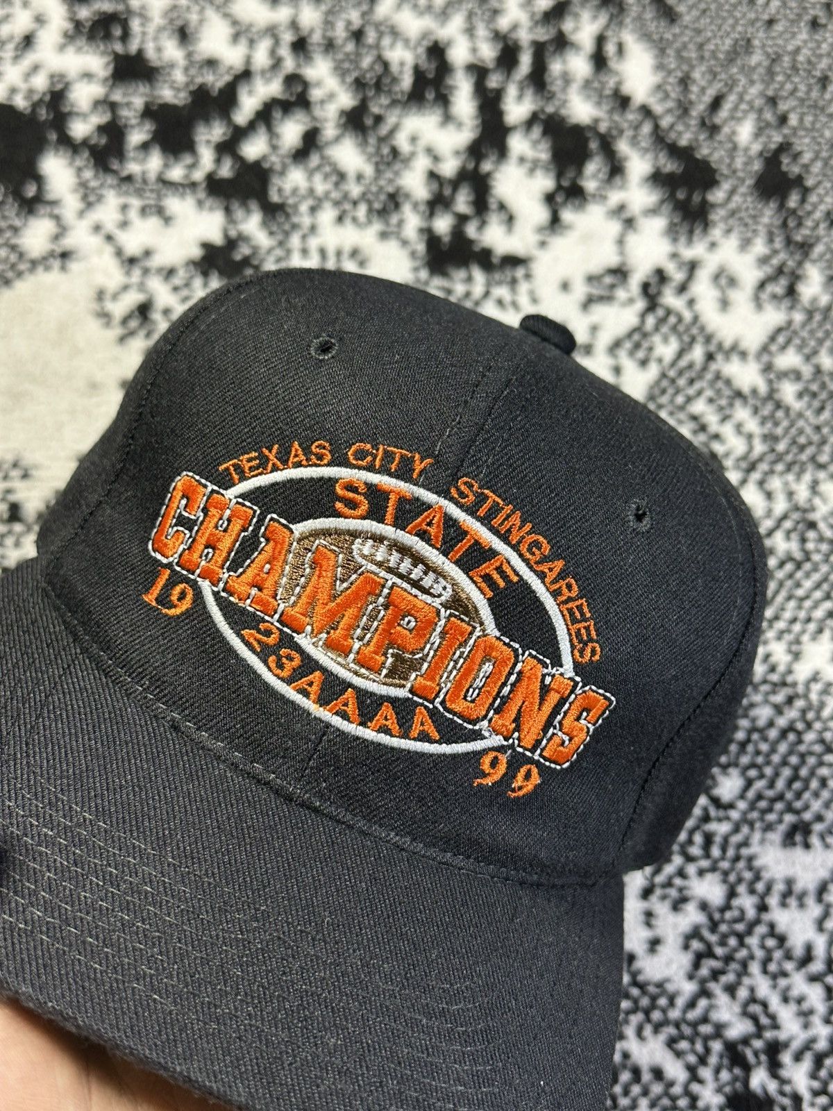 Vintage Vintage 90s Texas State Champion 1999 Hat Size ONE SIZE - 2 Thumbnail