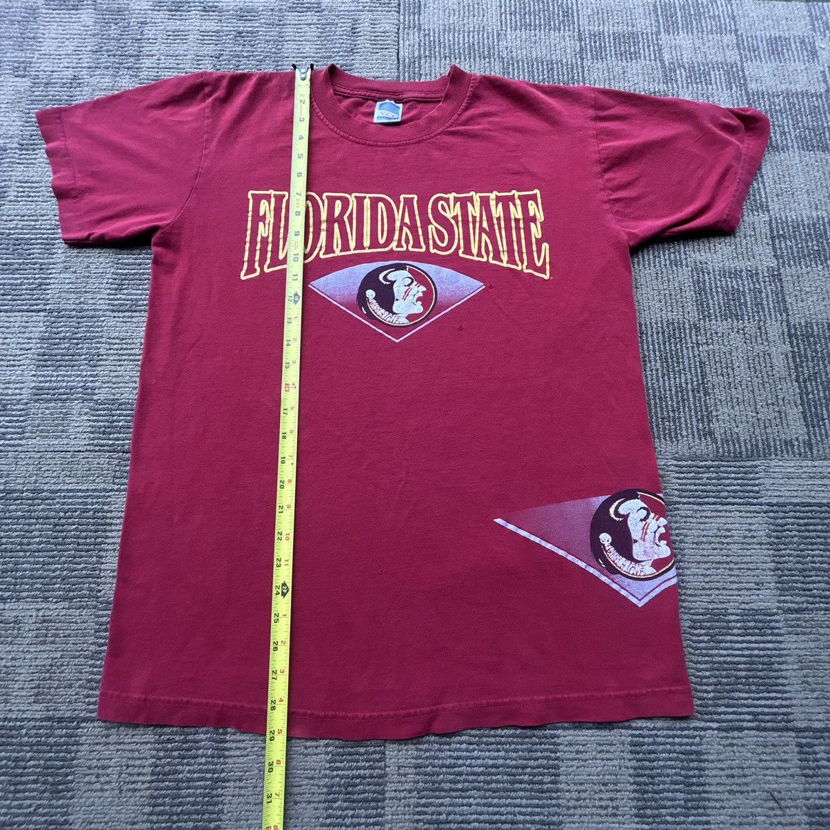 NCAA Vintage 90’s Florida State FSU Wrap Around Graphic T-shirt Size US L / EU 52-54 / 3 - 4 Thumbnail