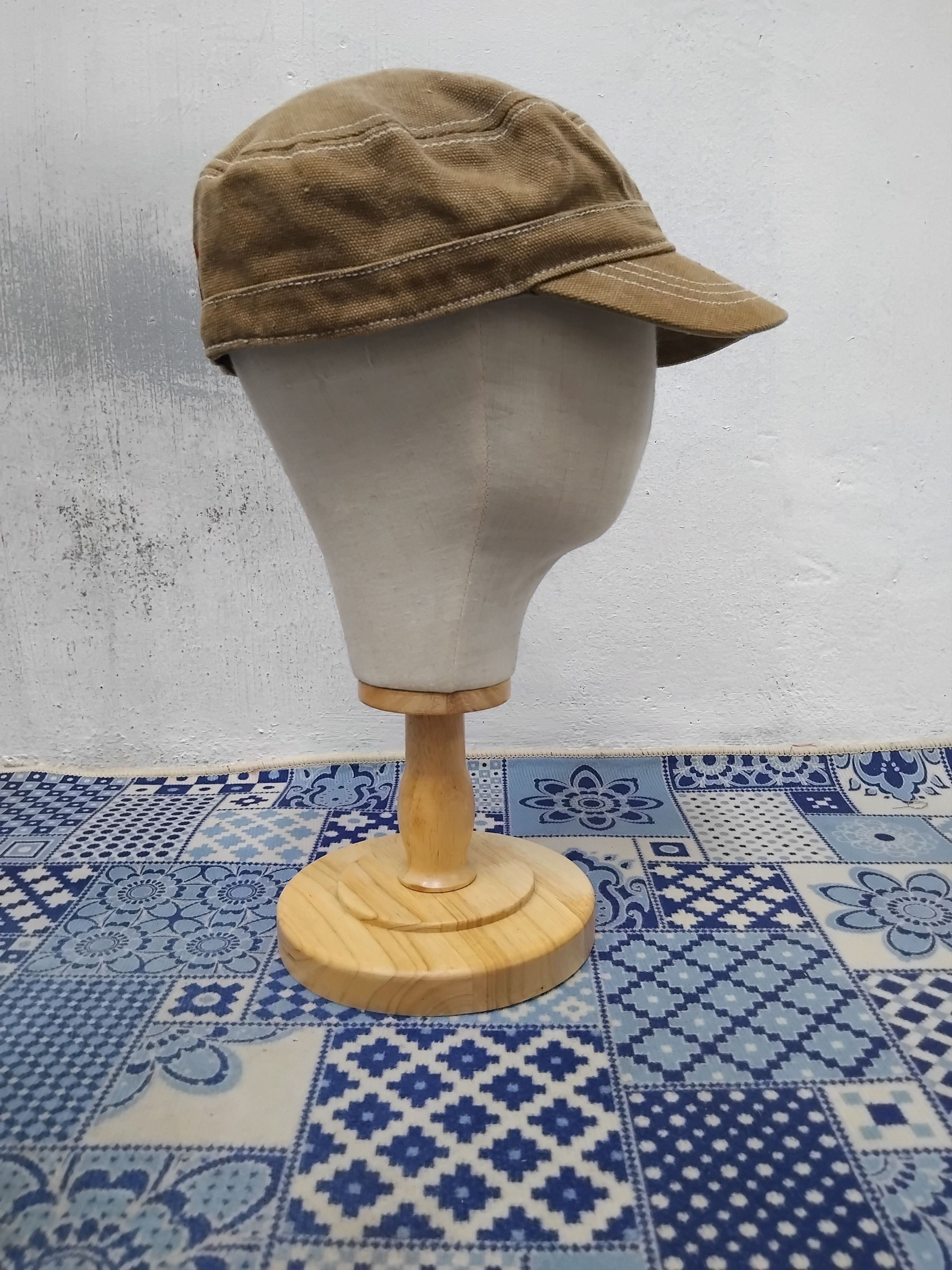 Japanese Brand 💥Healthknit union made brown cap Size ONE SIZE - 8 Thumbnail
