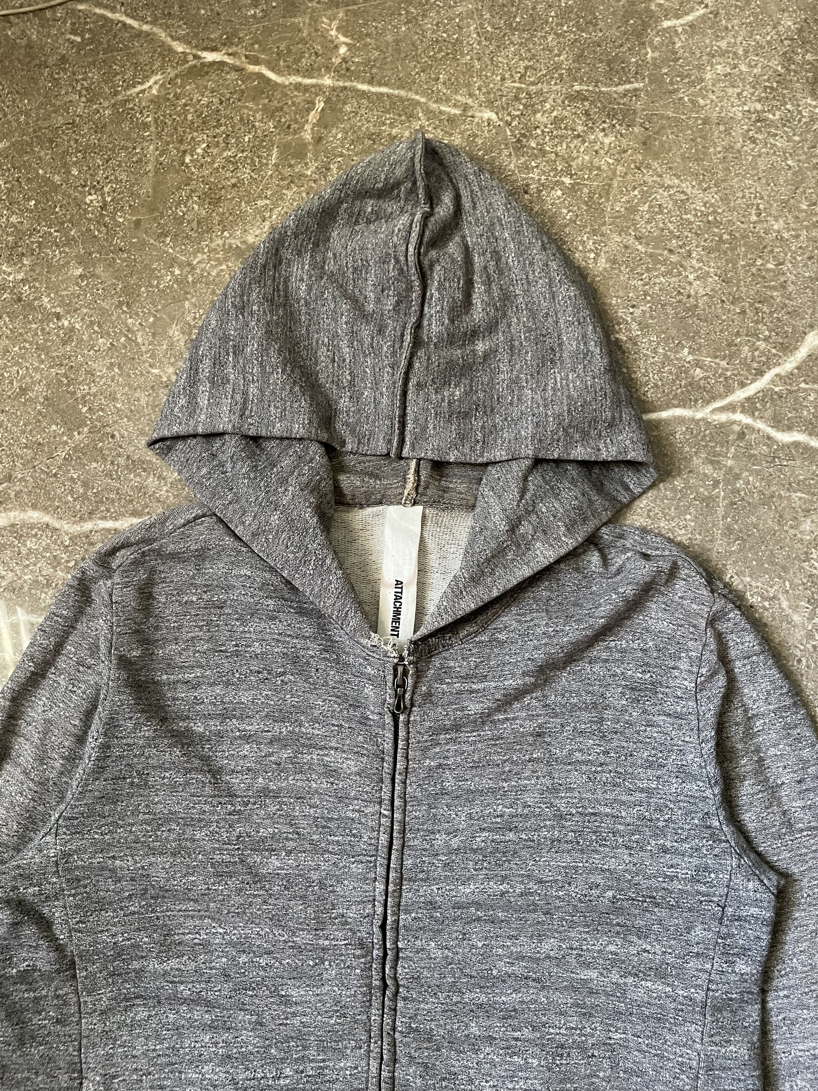 Attachment Attachment - Kazuyuki Kumagai Distresses Zip Up Hoodie Size US M / EU 48-50 / 2 - 2 Thumbnail