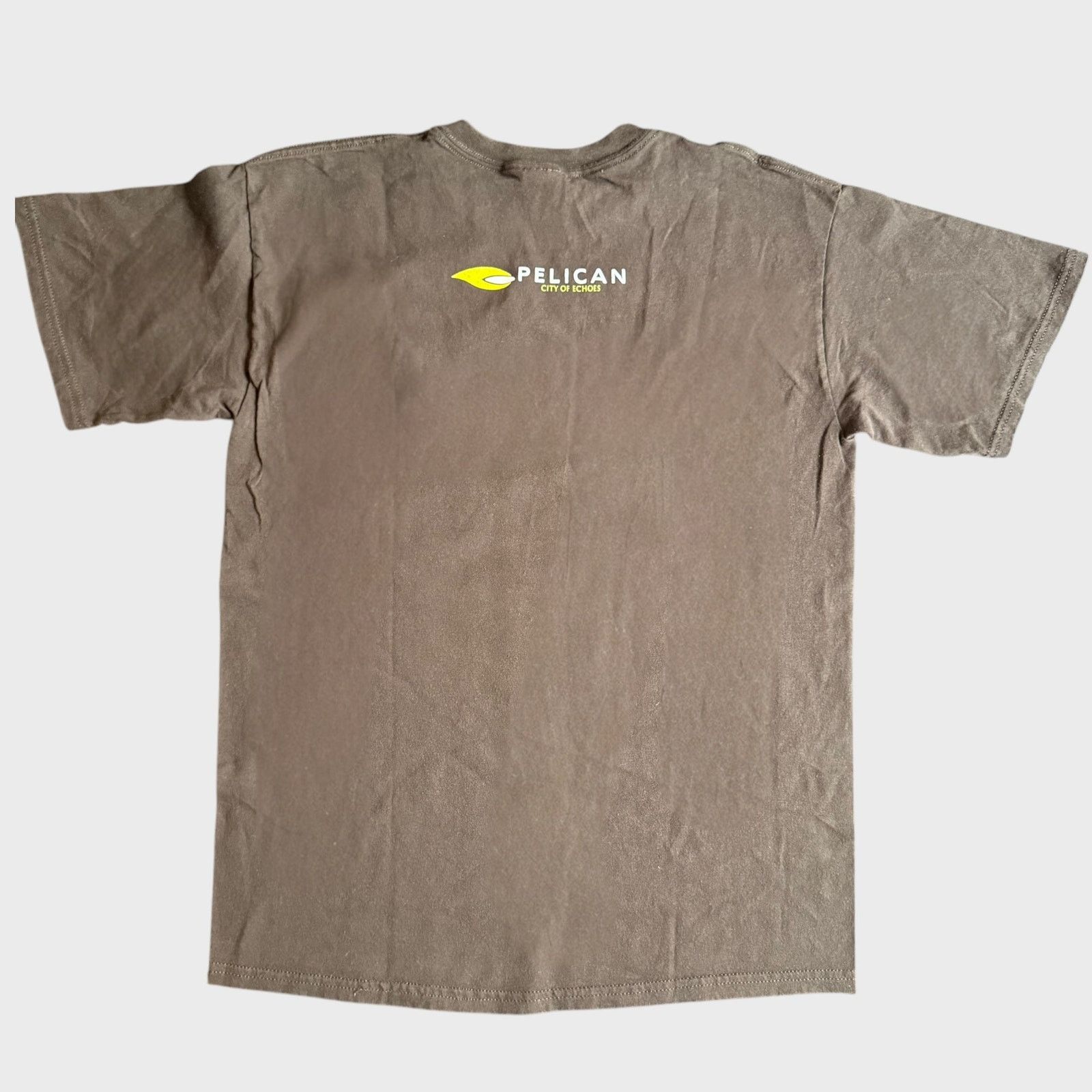 Band Tees Pelican Band City Of Echoes - Silhouettes Brown Shirt Size M Size US M / EU 48-50 / 2 - 4 Thumbnail