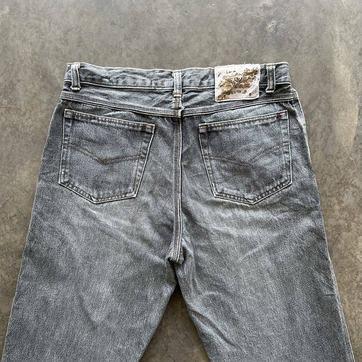 Japanese Brand × Jean × Vintage Vintage Japanese Black Faded Distressed Denim Jean Pant W31 Size US 31 - 12 Thumbnail
