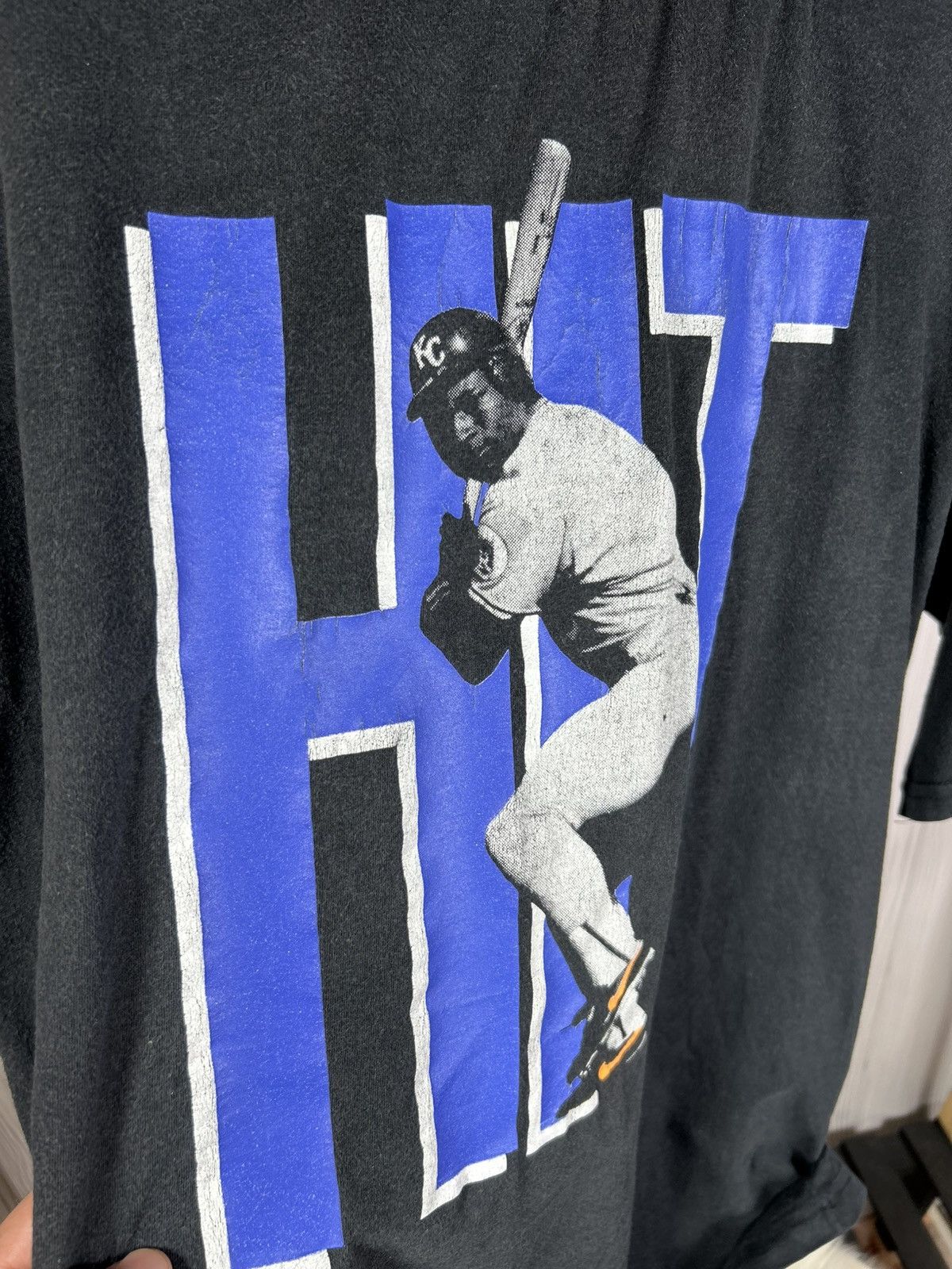 Nike Rare Vintage 80’s Nike Bo Jackson Hit & Run T-Shirt Size XL Size US XL / EU 56 / 4 - 19 Thumbnail