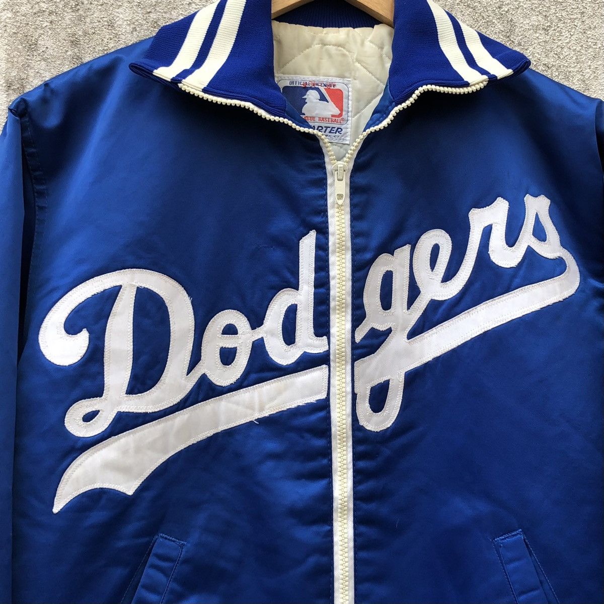 Starter Vintage 90’s Starter MLB LA Dodgers Varsity Jacket Size US L / EU 52-54 / 3 - 3 Thumbnail
