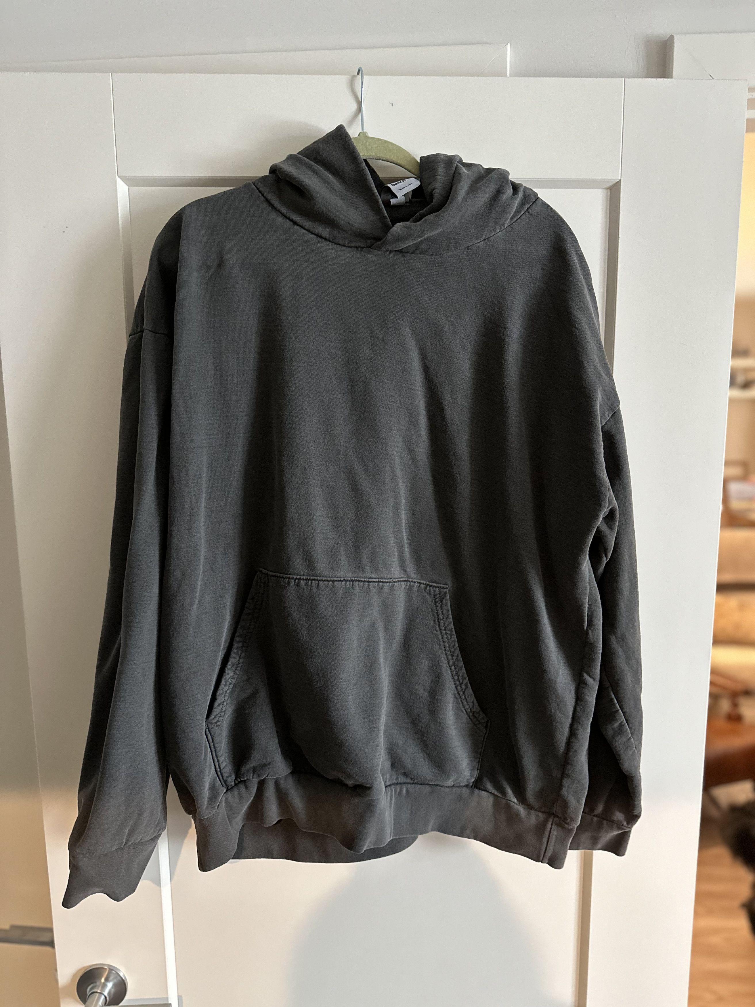 image of Only Ny Premium Basics Hoodie in Vintage Black, Men's (Size 2XL)