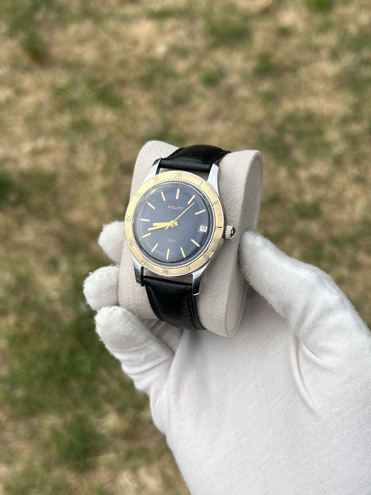 Vintage Vintage Watch Poljot Mechanical Wristwatch Hand Wind 1980s Size ONE SIZE - 11 Thumbnail