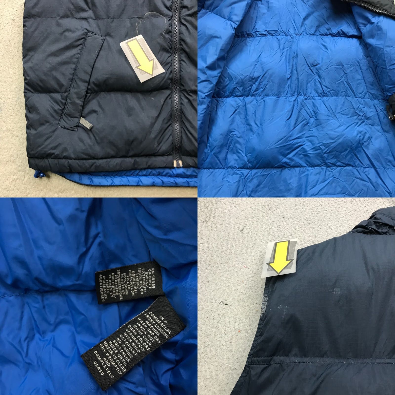 American Eagle Outfitters VINTAGE? No — American Eagle Outfitters Goose Down Quilted Puffer Vest Mens Large Full Zip Blue Navy Jacket/Coat? Size US L / EU 52-54 / 3 - 8 Thumbnail