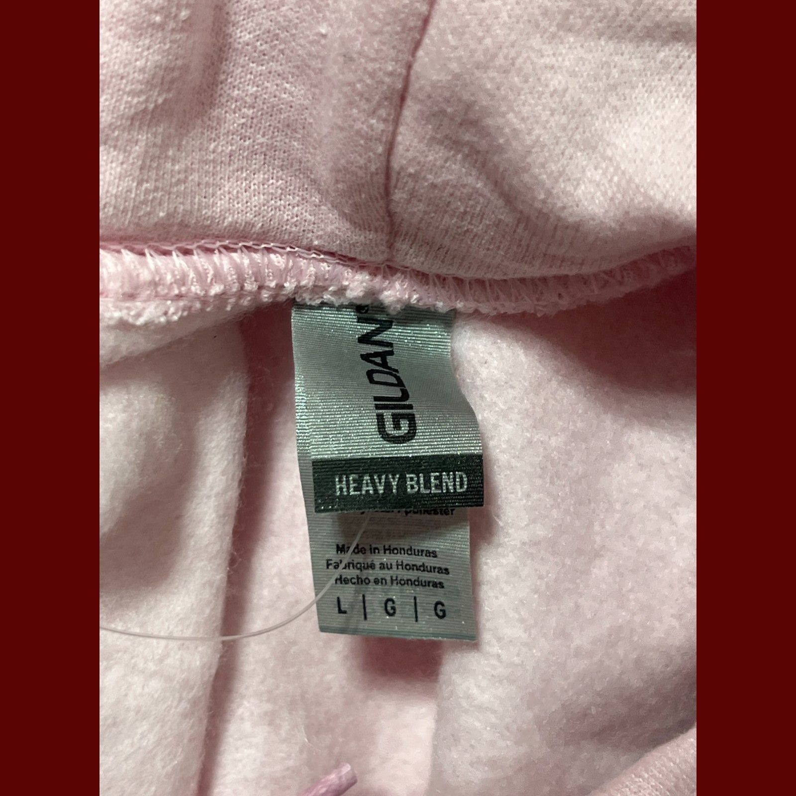 Gildan Gildan - Women's Long Sleeve Hooded Sweatshirt - Pink - Larg Size L / US 10 / IT 46 - 9 Thumbnail