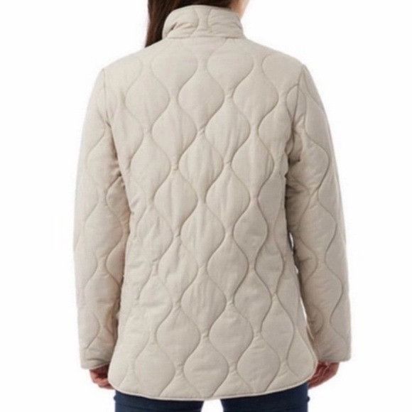 Other NWT 32 DEGREE HEAT QUILTED WHITE PUFFER JACKET SZ LARGE L Size L / US 10 / IT 46 - 3 Thumbnail