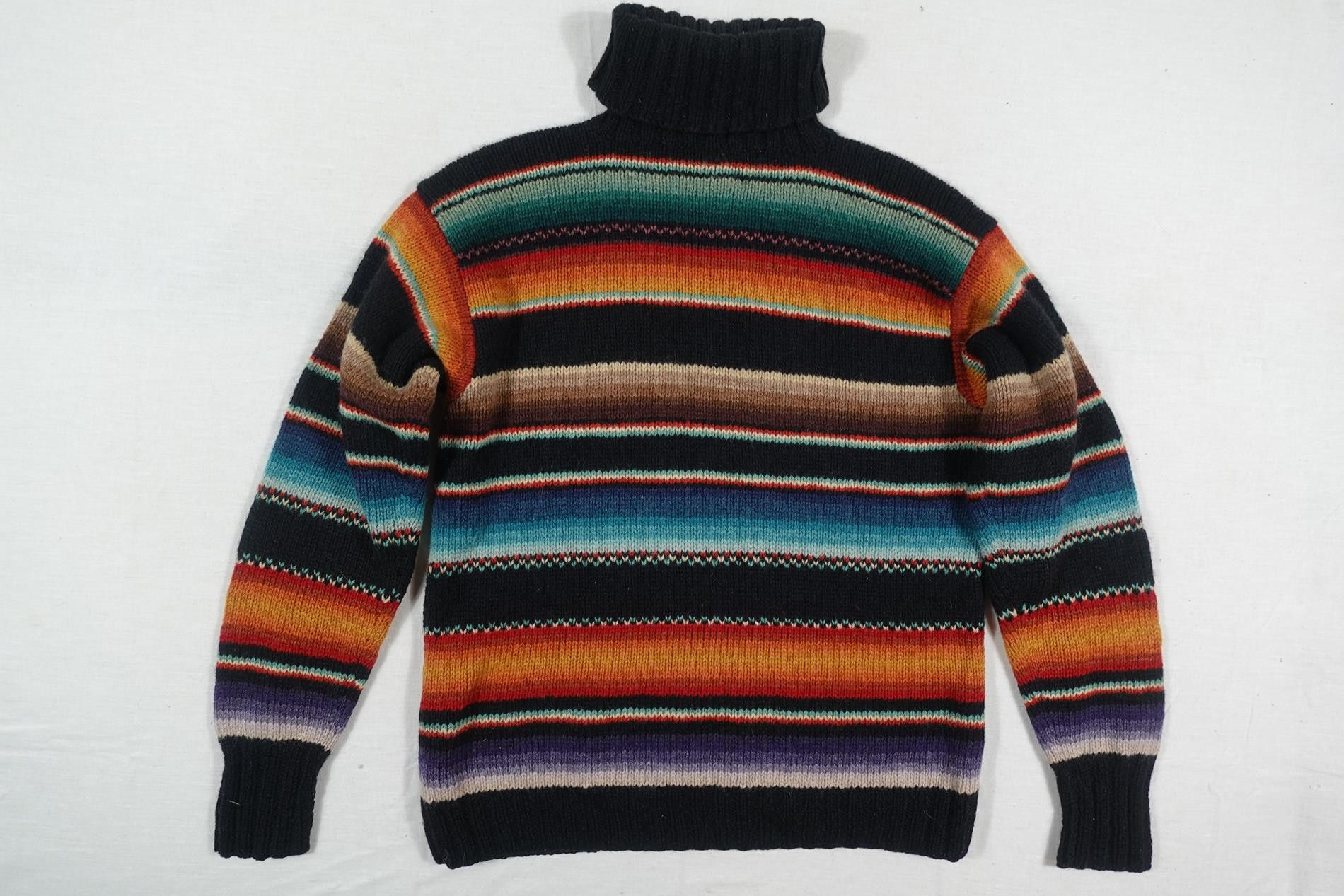 Polo Ralph Lauren Polo Ralph Lauren Sweater Turtleneck Serape Aztec Indian M Size US M / EU 48-50 / 2 - 2 Thumbnail
