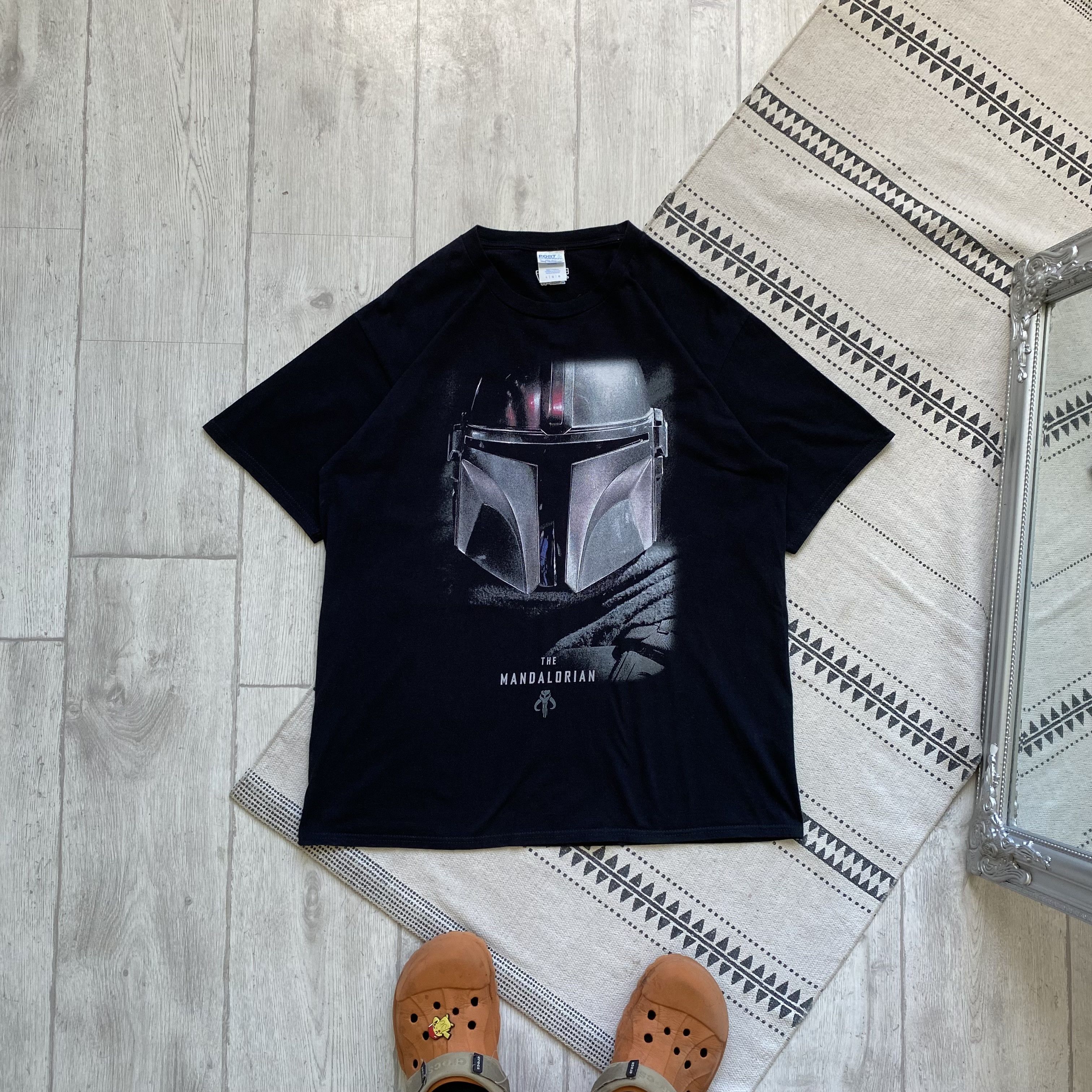Star Wars 📺 MOVIE Star Wars tee The Mandalorian Y2K Size US L / EU 52-54 / 3 - 1 Thumbnail