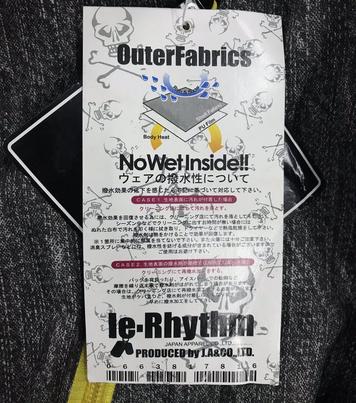 Japanese Brand × Vintage Vintage Le-Rhytm Produced by J.A&Co,LTD. Jacket Size US M / EU 48-50 / 2 - 16 Thumbnail