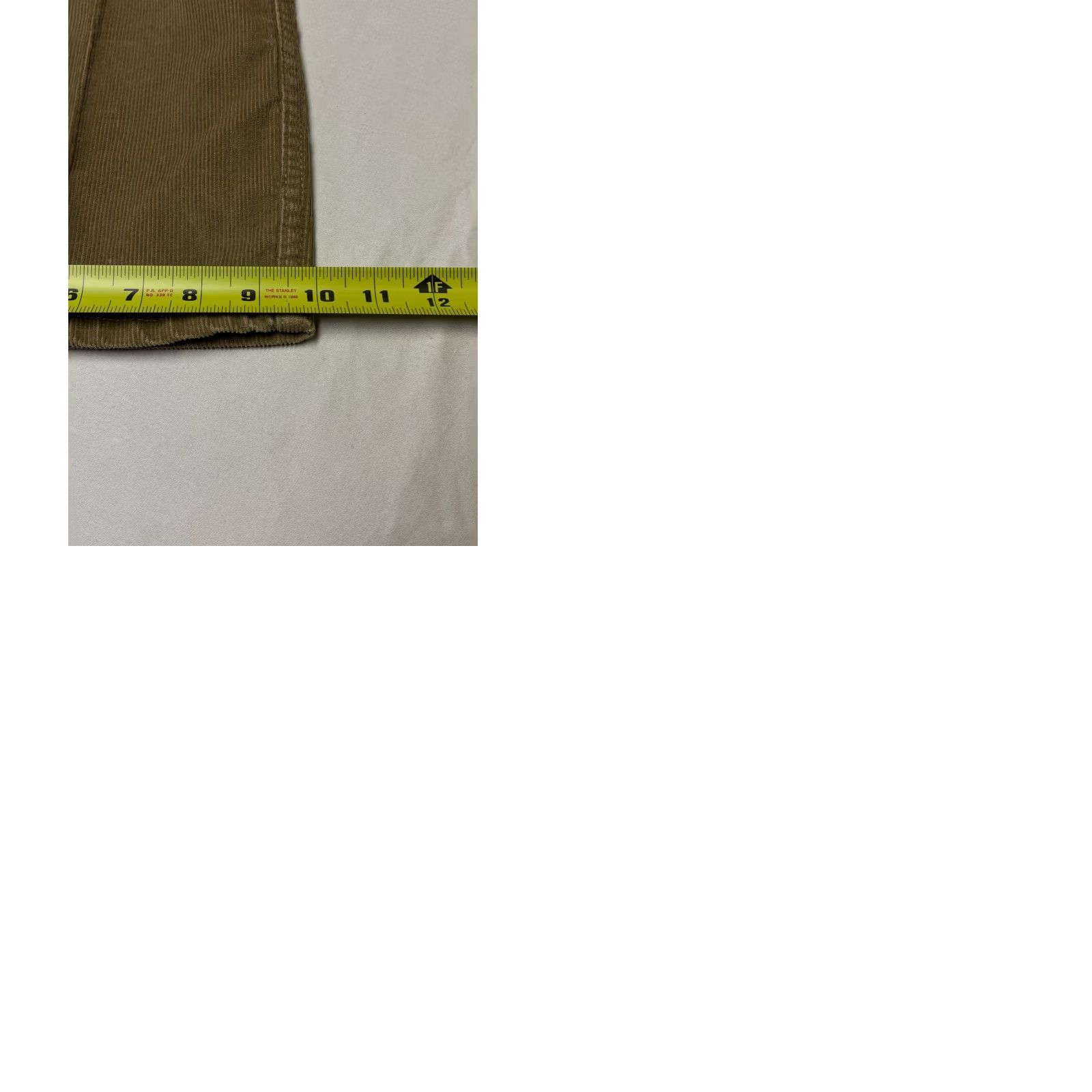 Vintage LLBean Standard Fit Corduroy Pants Tan Men's 40W 30in Size US 40 / EU 56 - 9 Thumbnail
