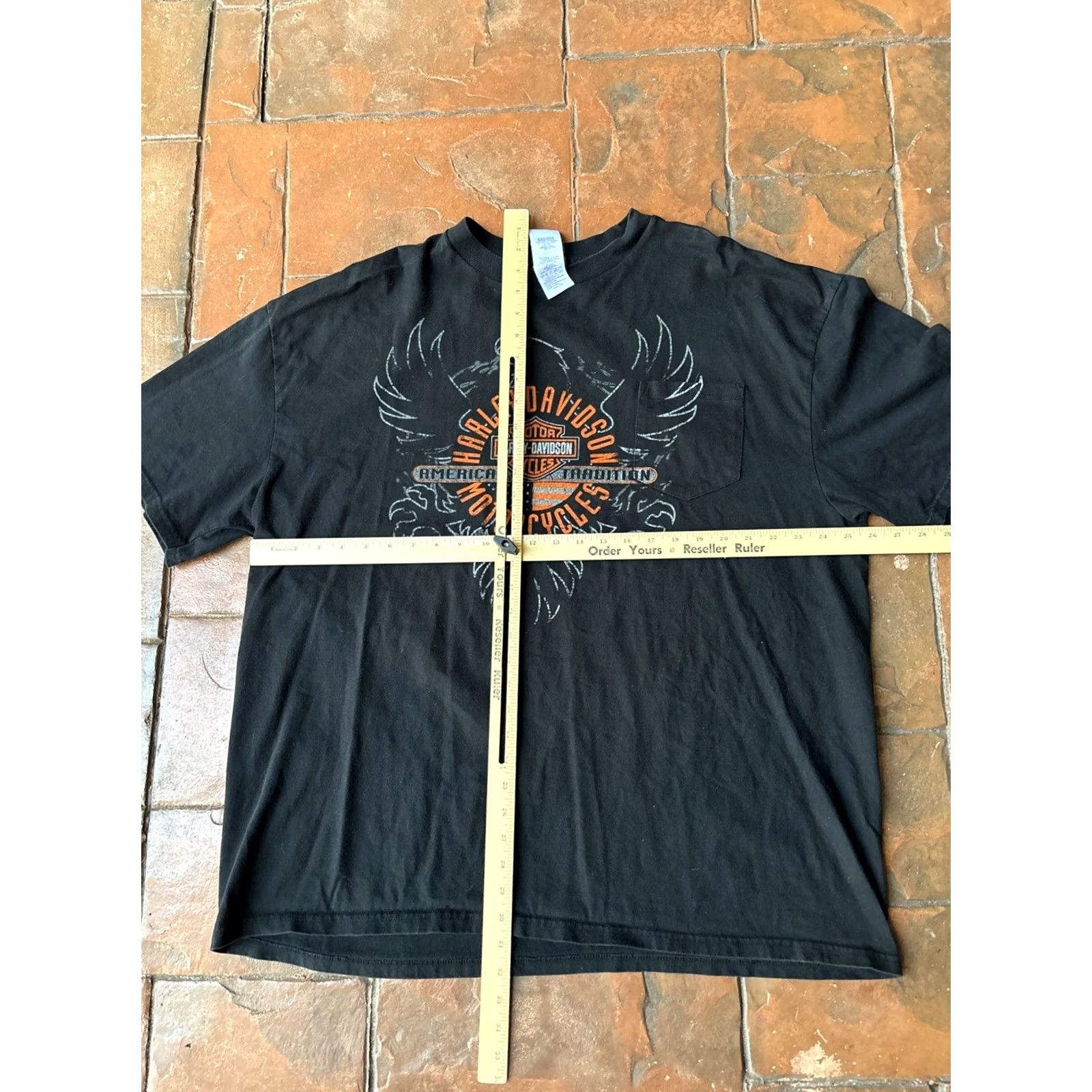 Harley Davidson VINTAGE Harley-Davidson Eagle California T-Shirt 3XL Black Short Sleeve Crew Neck Mens Shirt Logo 90s Biker USA Size US XXL / EU 58 / 5 - 4 Thumbnail