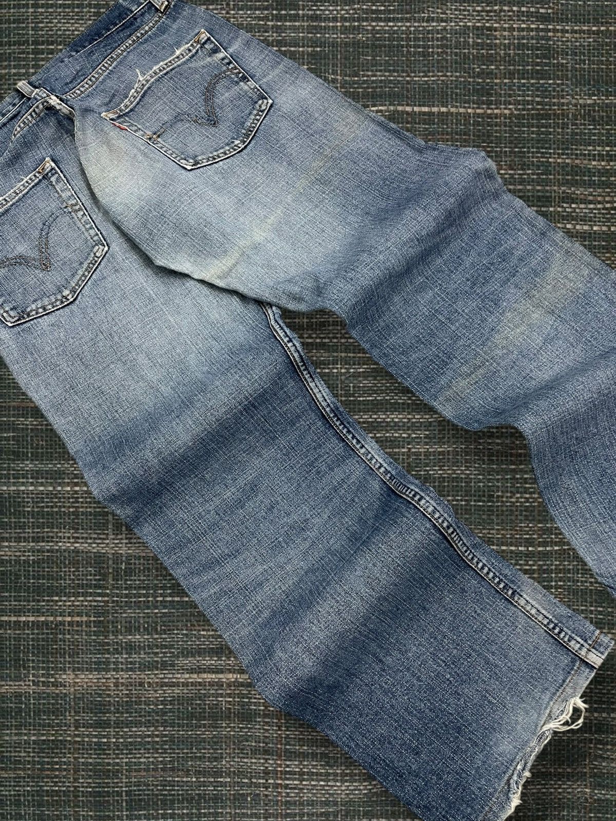 Levi's Vintage Clothing Vintage Original Designer Levis534 Distressed Straight Denim Size US 32 / EU 48 - 10 Thumbnail