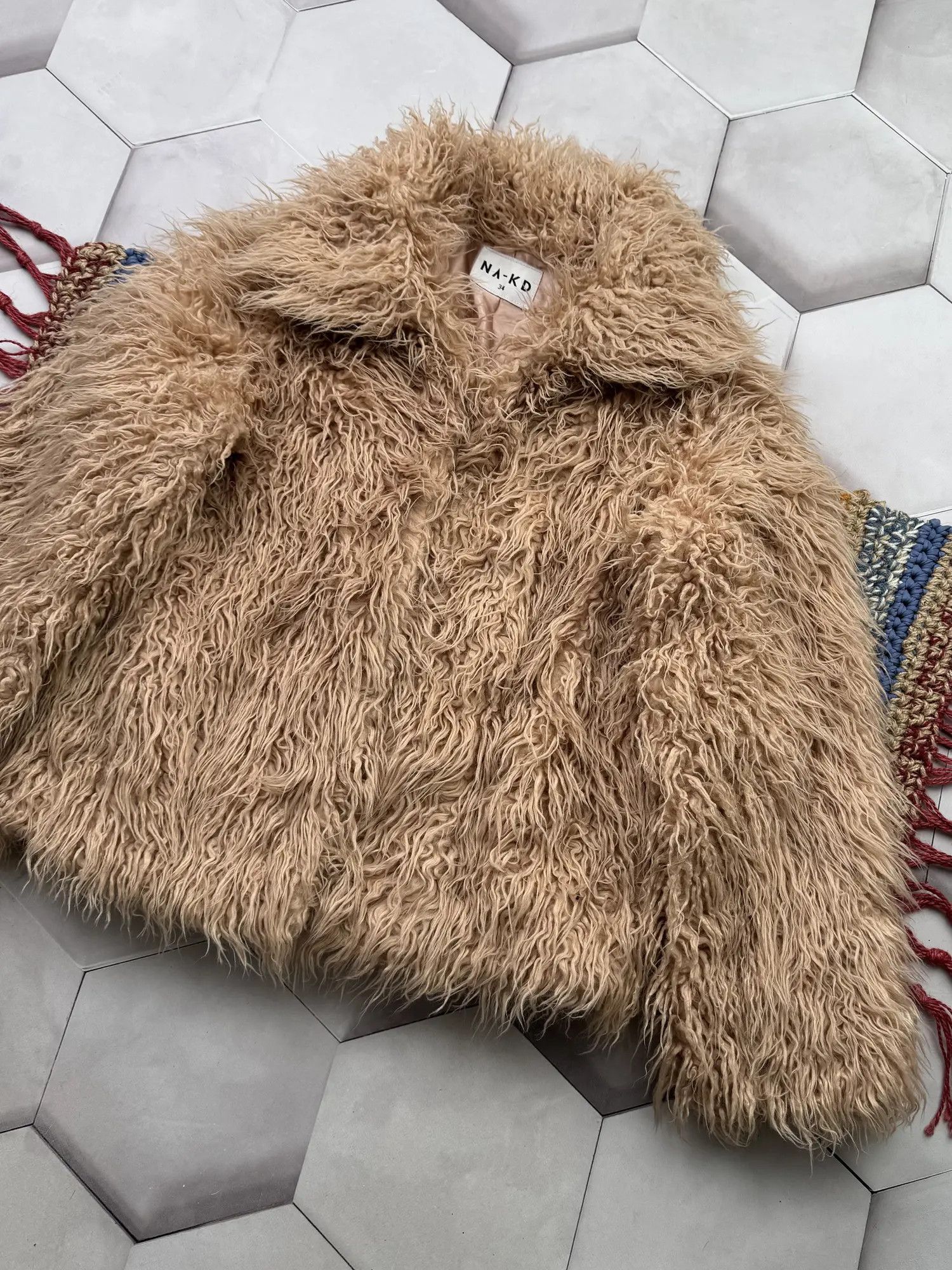 Vintage Y2K Faux Fur Short Jacket (E4) Size S / US 4 / IT 40 - 3 Thumbnail