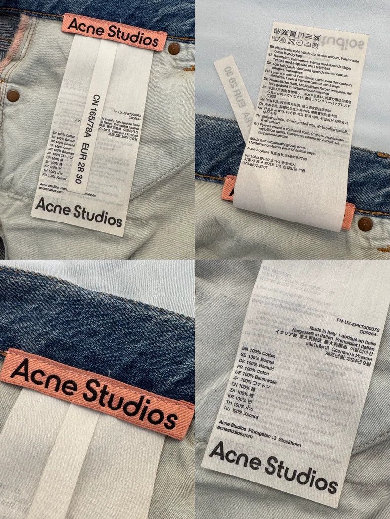 Acne Studios acne studios Mud-dyed aged loose jeans Size US 28 / EU 44 - 7 Thumbnail