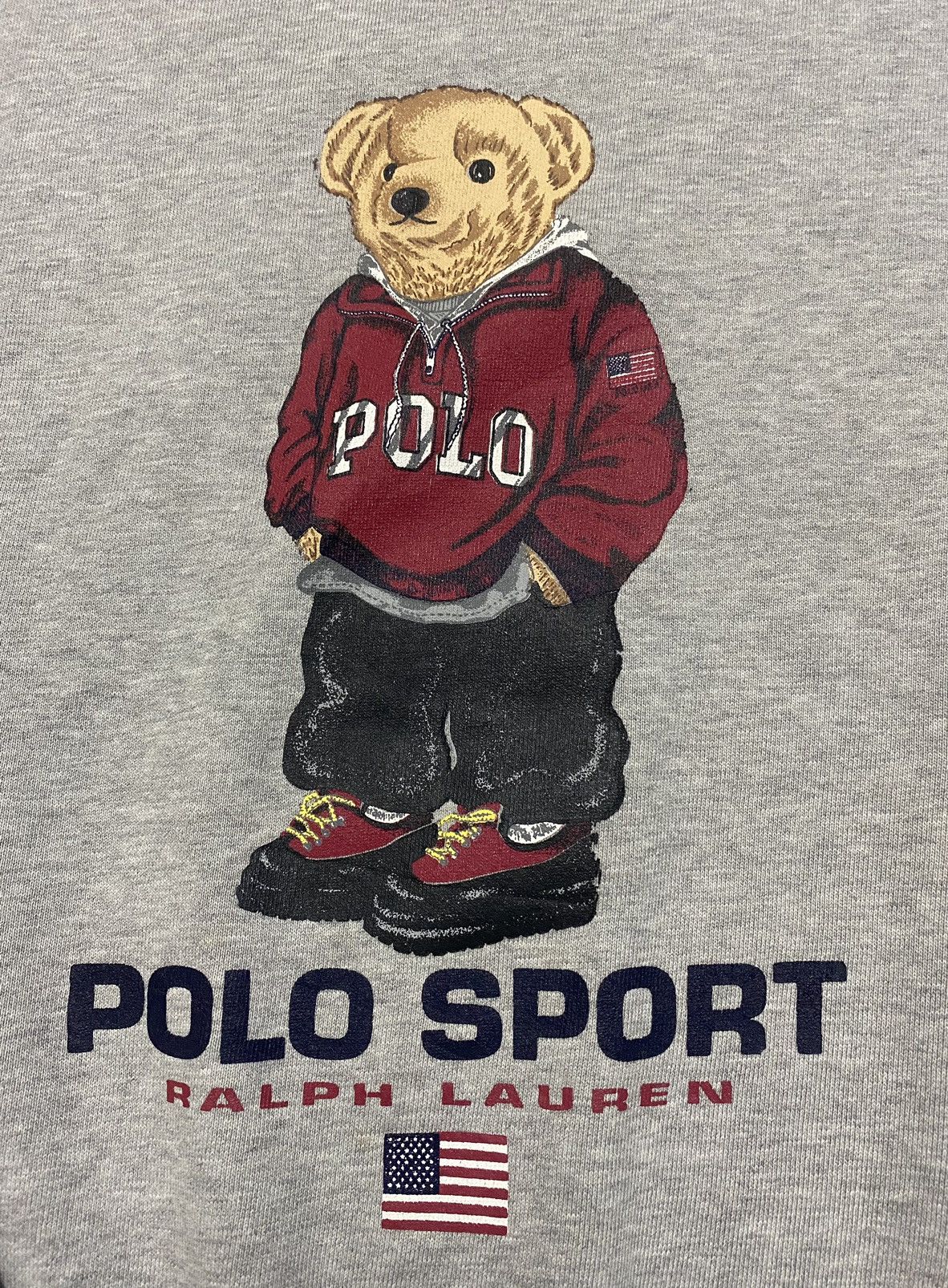 Polo Ralph Lauren Vintage Polo Bear Ralph Lauren Sweatshirt Polo Sport Hoodie Size US M / EU 48-50 / 2 - 3 Thumbnail