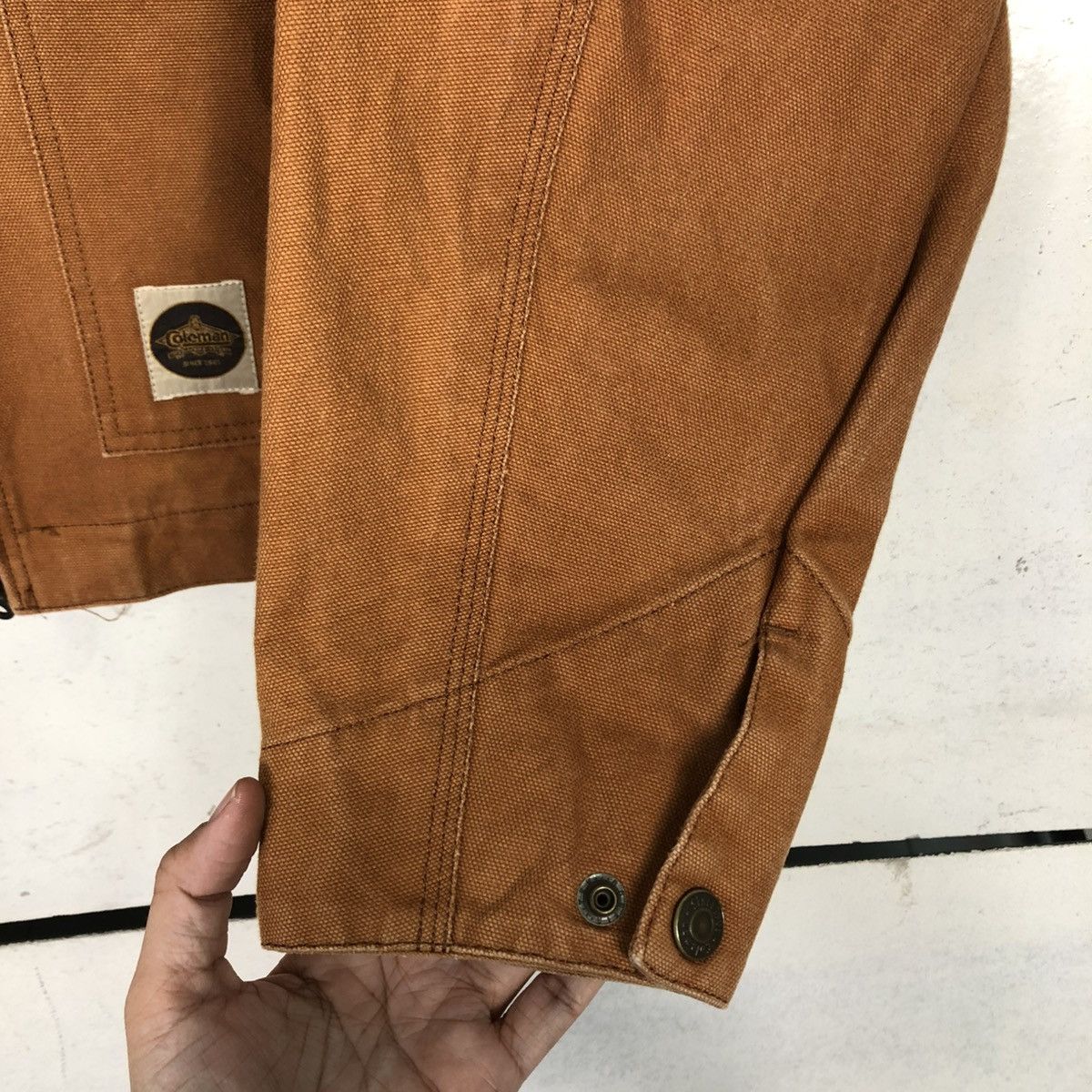 Japanese Brand 🔥VINTAGE CHORE WORK DETROIT JACKET COLEMAN ISSEY MIYAKE Size US M / EU 48-50 / 2 - 17 Thumbnail