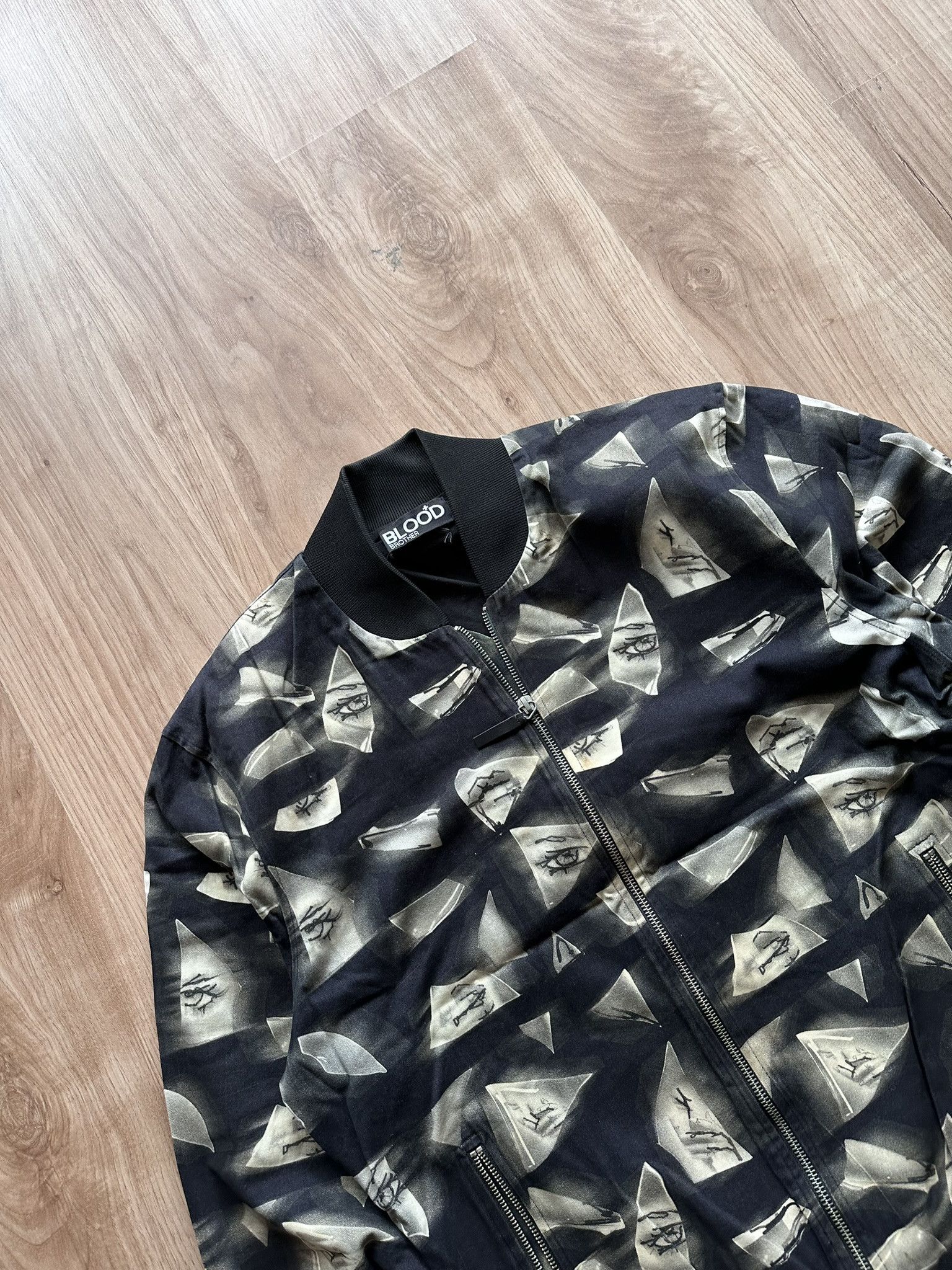 Blood Brother Vintage Blood Brother avant garde bomber jacket Size US M / EU 48-50 / 2 - 2 Thumbnail