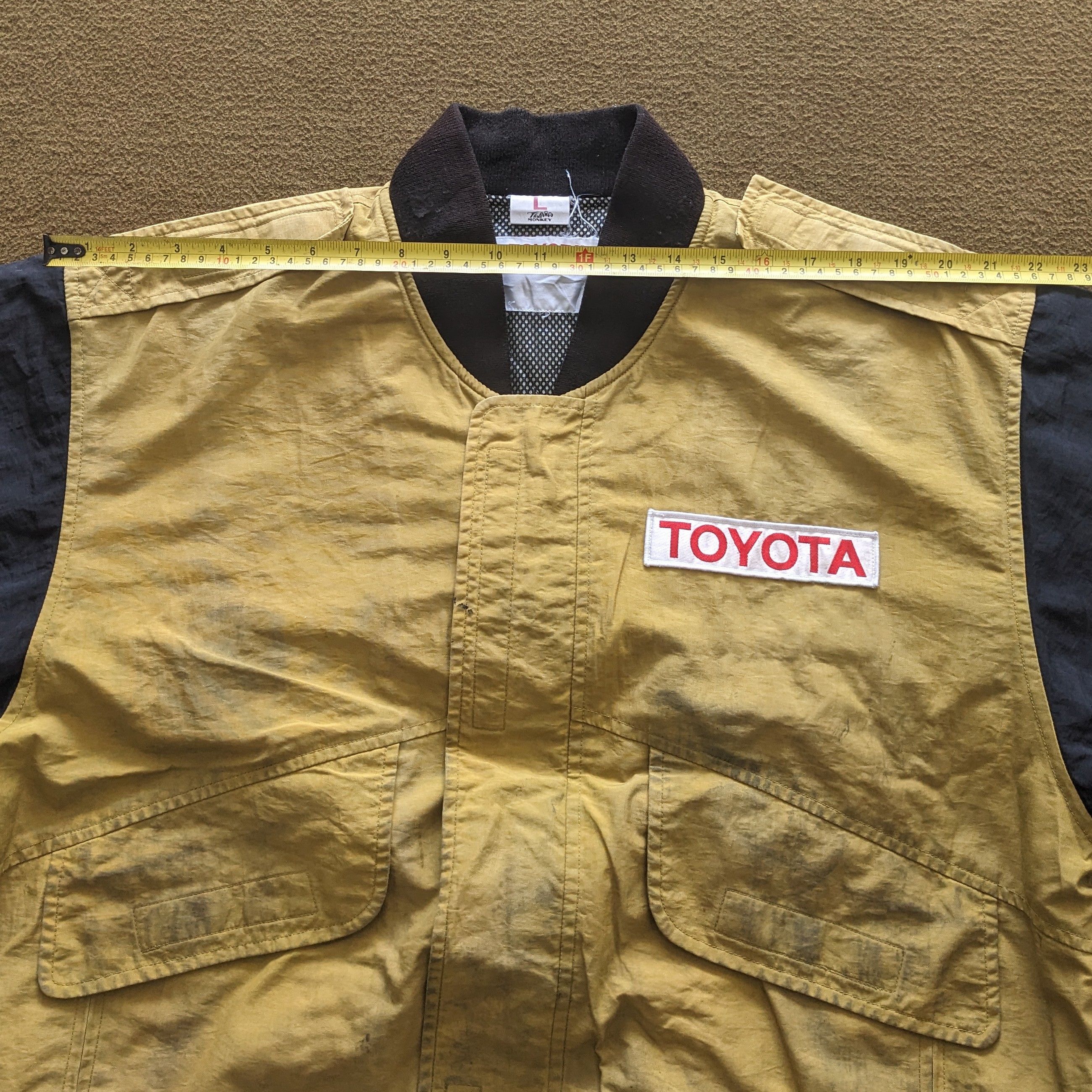 Vintage Vintage TRD TOYOTA Motorsports Racing Team Custom Jacket Size US L / EU 52-54 / 3 - 7 Thumbnail