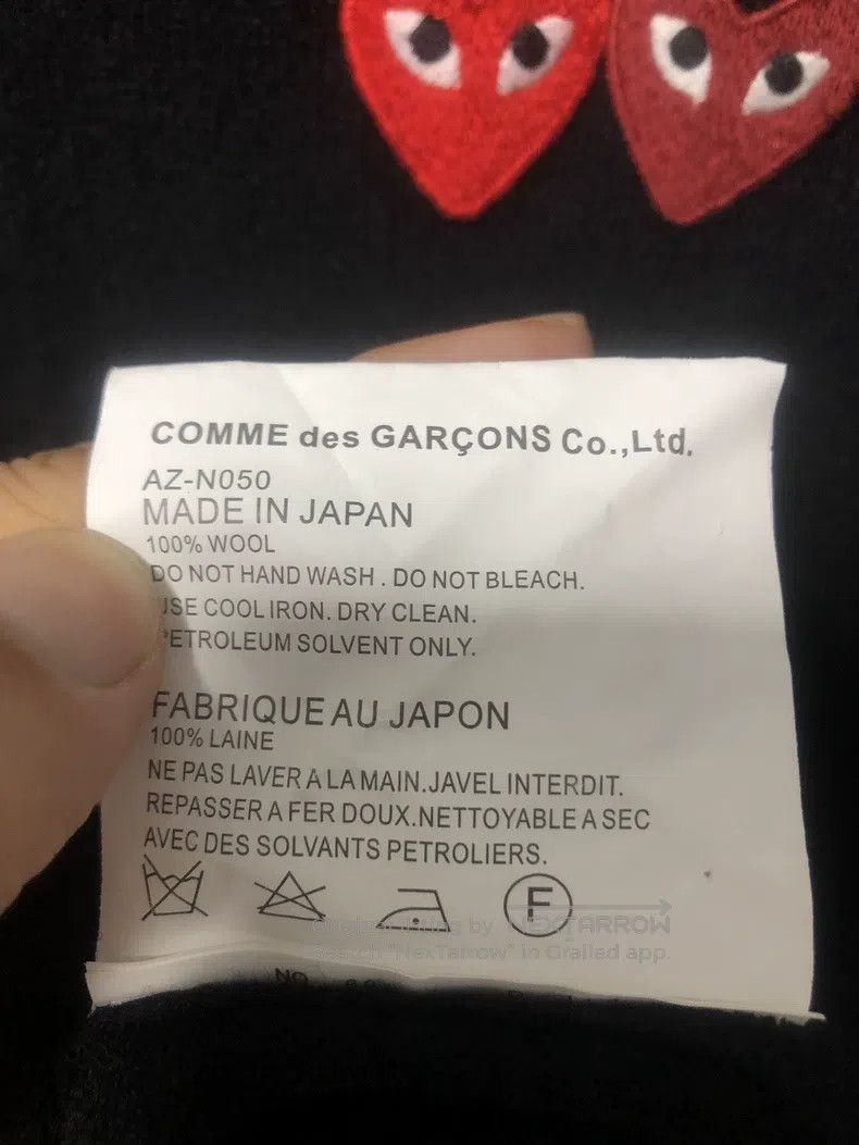 Comme des Garcons Comme Des Garcons Black Cashmere Cardigan Size M / US 6-8 / IT 42-44 - 5 Thumbnail