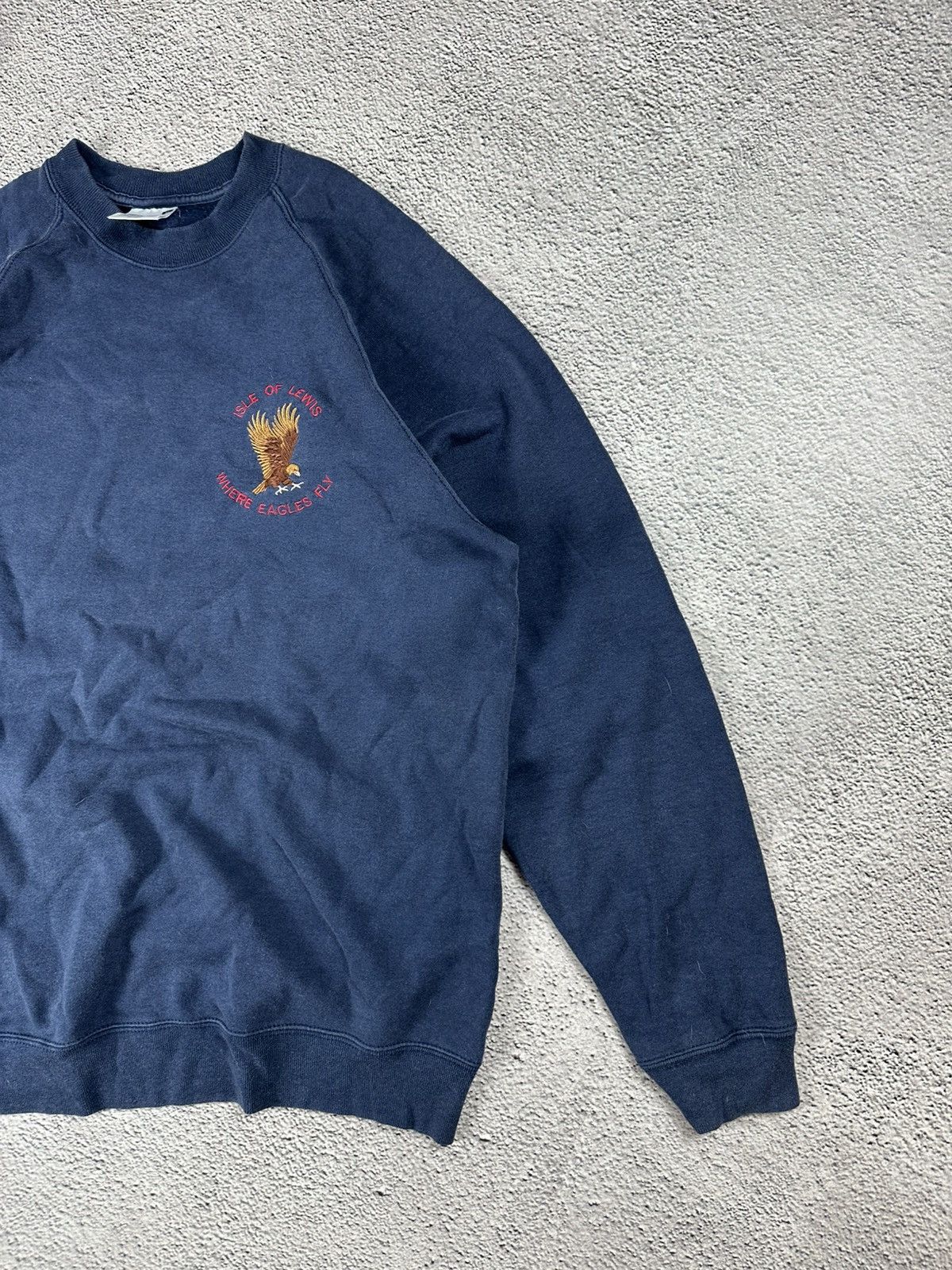 Fruit Of The Loom Vintage Fruit of the Loom Sweats Y2K Faded 90s Japan Size US XL / EU 56 / 4 - 4 Thumbnail