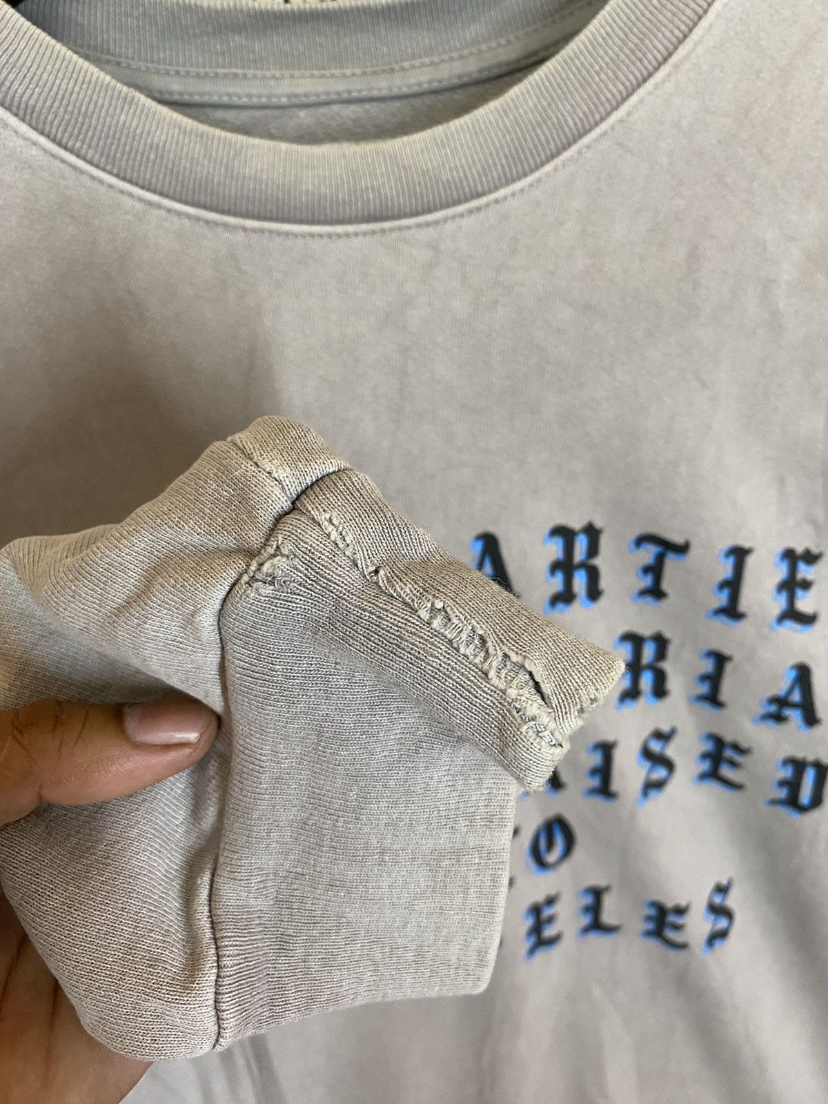 Wacko Maria ‼️wacko maria x born x raised sweatshirt distressed sunfaded Size US L / EU 52-54 / 3 - 10 Thumbnail