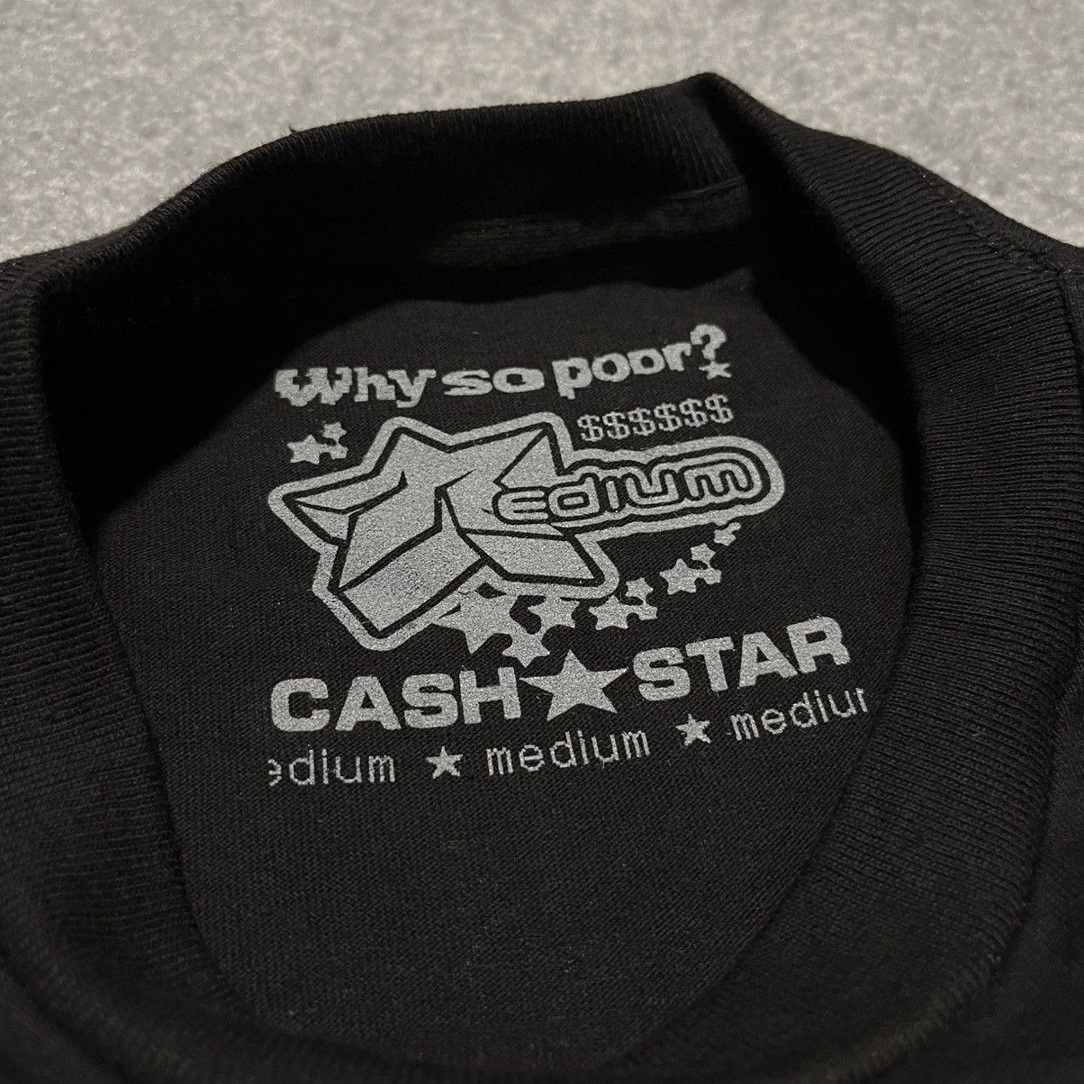 Vintage Sam Hyde Cash Star RIP P Diddy Did It Graphic Humor T Shirt Size US M / EU 48-50 / 2 - 5 Thumbnail