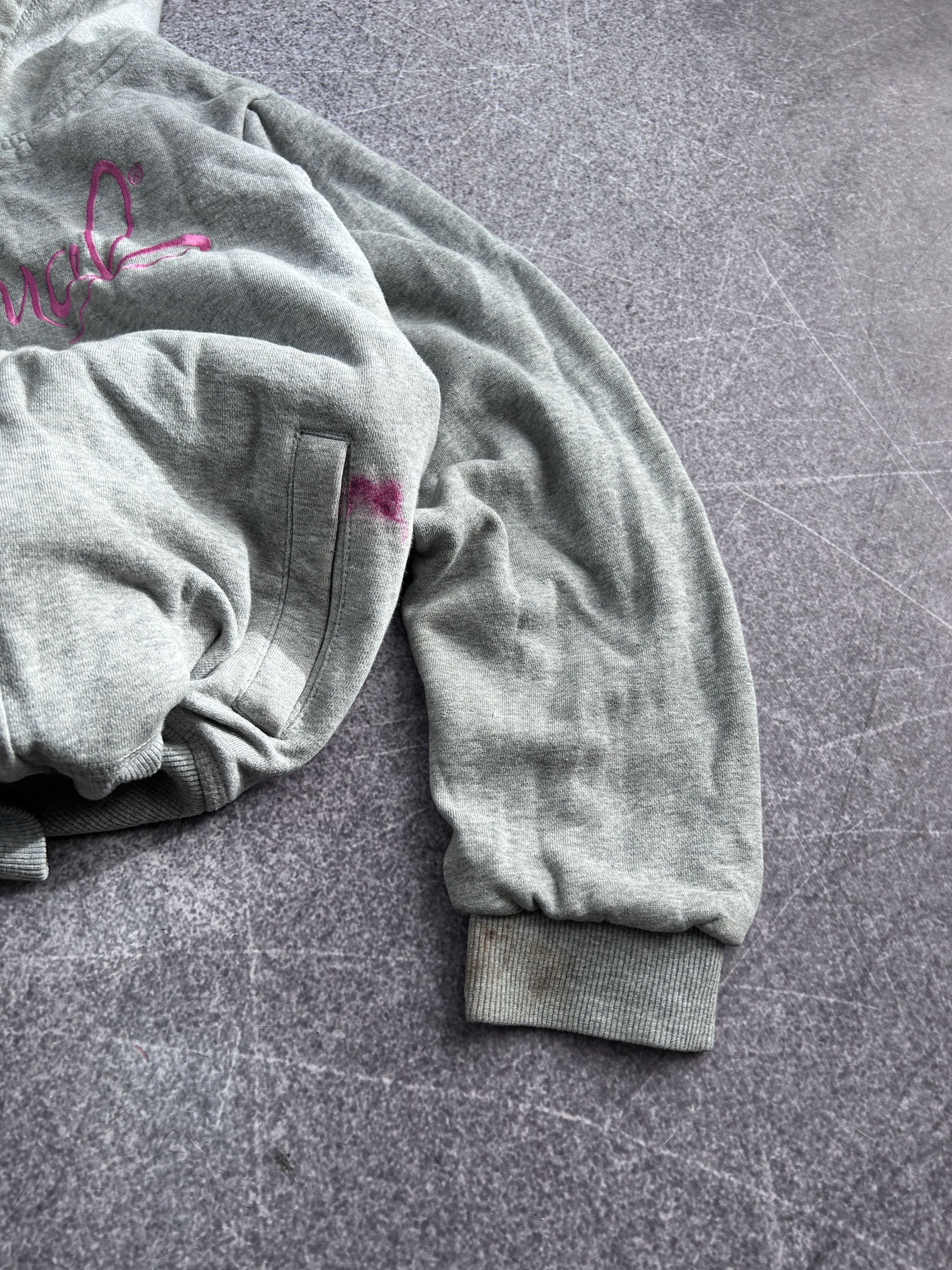Vintage VTG Le Grande Bleu Rick Owens Style Fur Hood Hoodie 90s Size US S / EU 44-46 / 1 - 7 Thumbnail