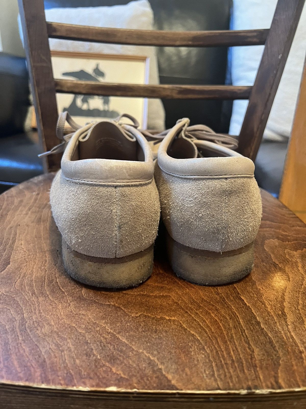 Clarks Clark’s Wallabees Beige Size US 9 / EU 42 - 4 Thumbnail