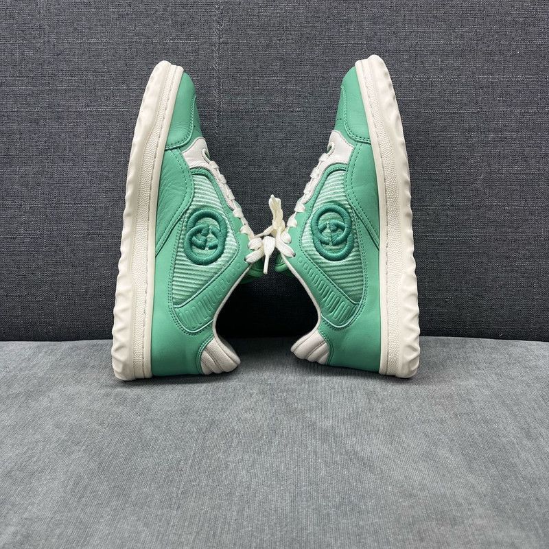 Gucci Gucci Round Toe Lace-Up Low Sneakers for All - Size US 5.5 / EU 38 - 4 Thumbnail