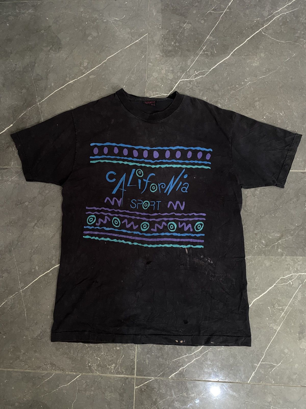 Vintage Vintage California Sport Art Tee Size US L / EU 52-54 / 3 - 1 Thumbnail