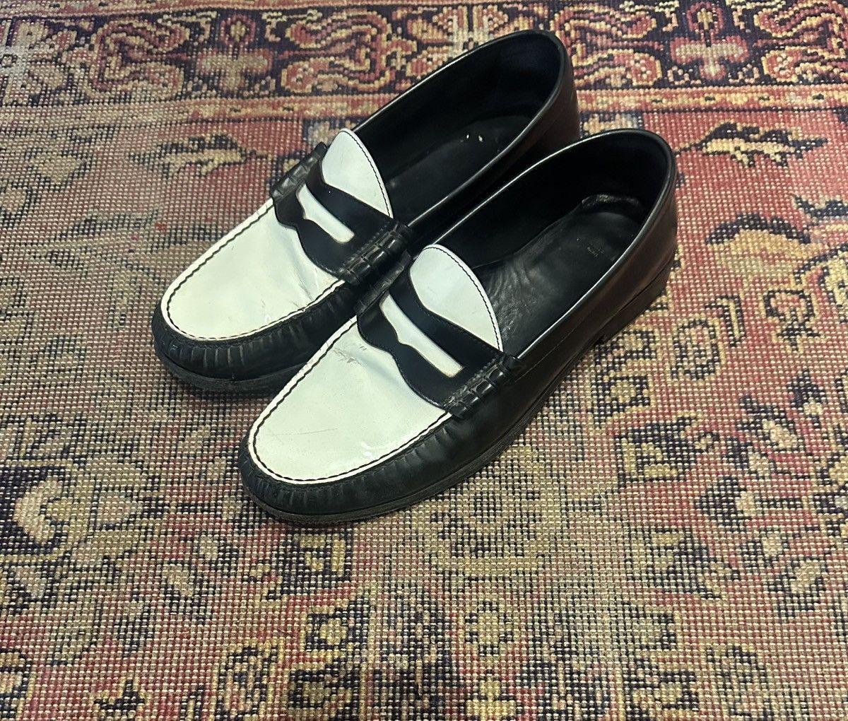 Celine Celine FW21 Zebra Margaret Chunky Loafer With Tassels