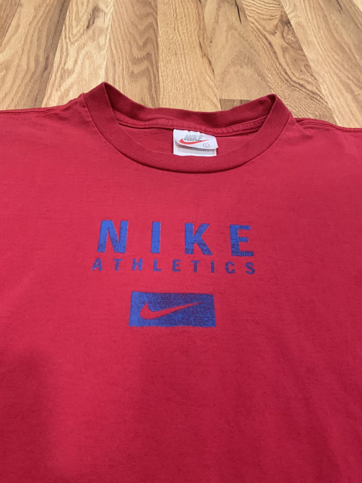 Nike × Vintage Vintage White Tag Nike Tee Size US M / EU 48-50 / 2 - 2 Thumbnail
