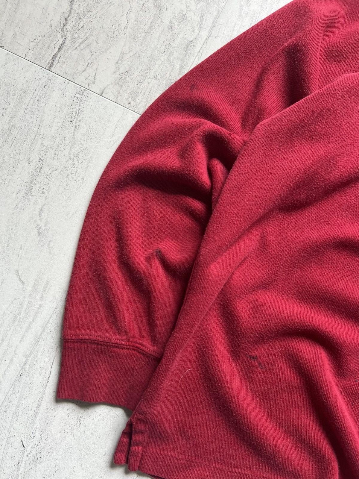 Polo Ralph Lauren Vintage Polo Ralph Quarter Zip Up Jacket Sweatshirt Hoodie Size US XL / EU 56 / 4 - 4 Thumbnail