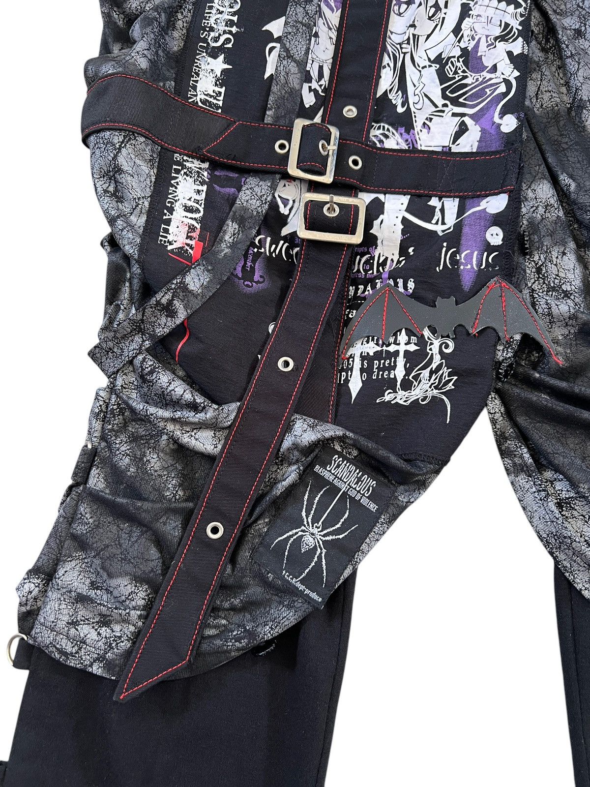 Mari's Rock Maris Rock Scandalous Seditionaries Bondage Pants Size US 34 / EU 50 - 7 Thumbnail