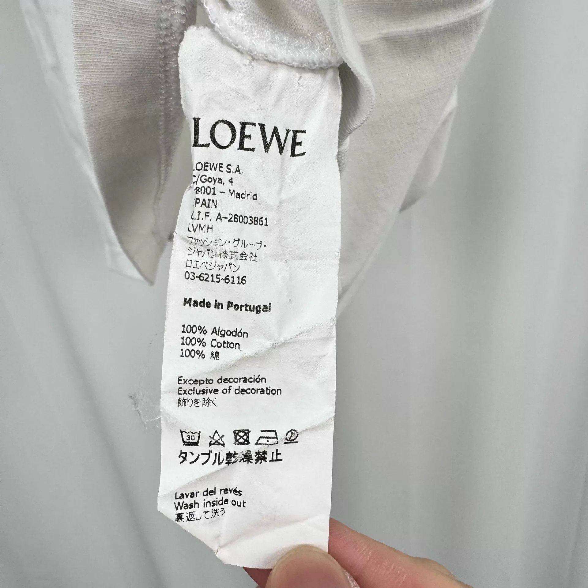 Loewe Loewe Embroidered Logo Print Short Sleeve XL 98 New Size XL / US 12-14 / IT 48-50 - 6 Thumbnail