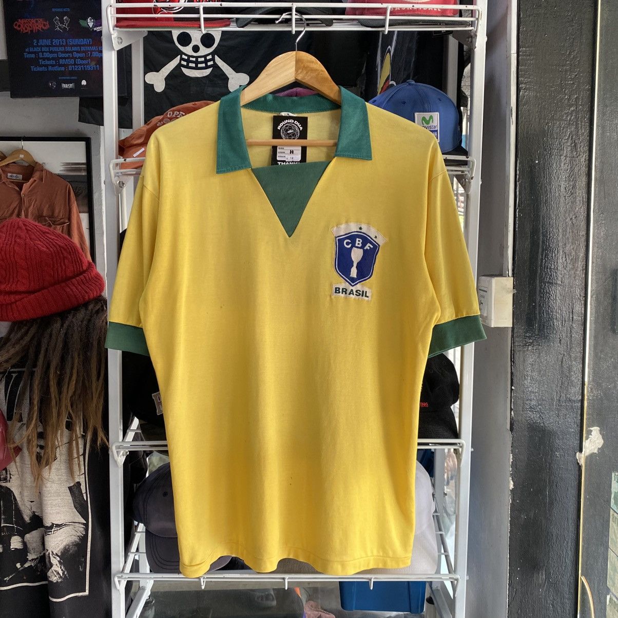 Vintage VINTAGE ARCHIVE‼️Brazil 70s-80s national team jersey tshirt Size US L / EU 52-54 / 3 - 1 Thumbnail