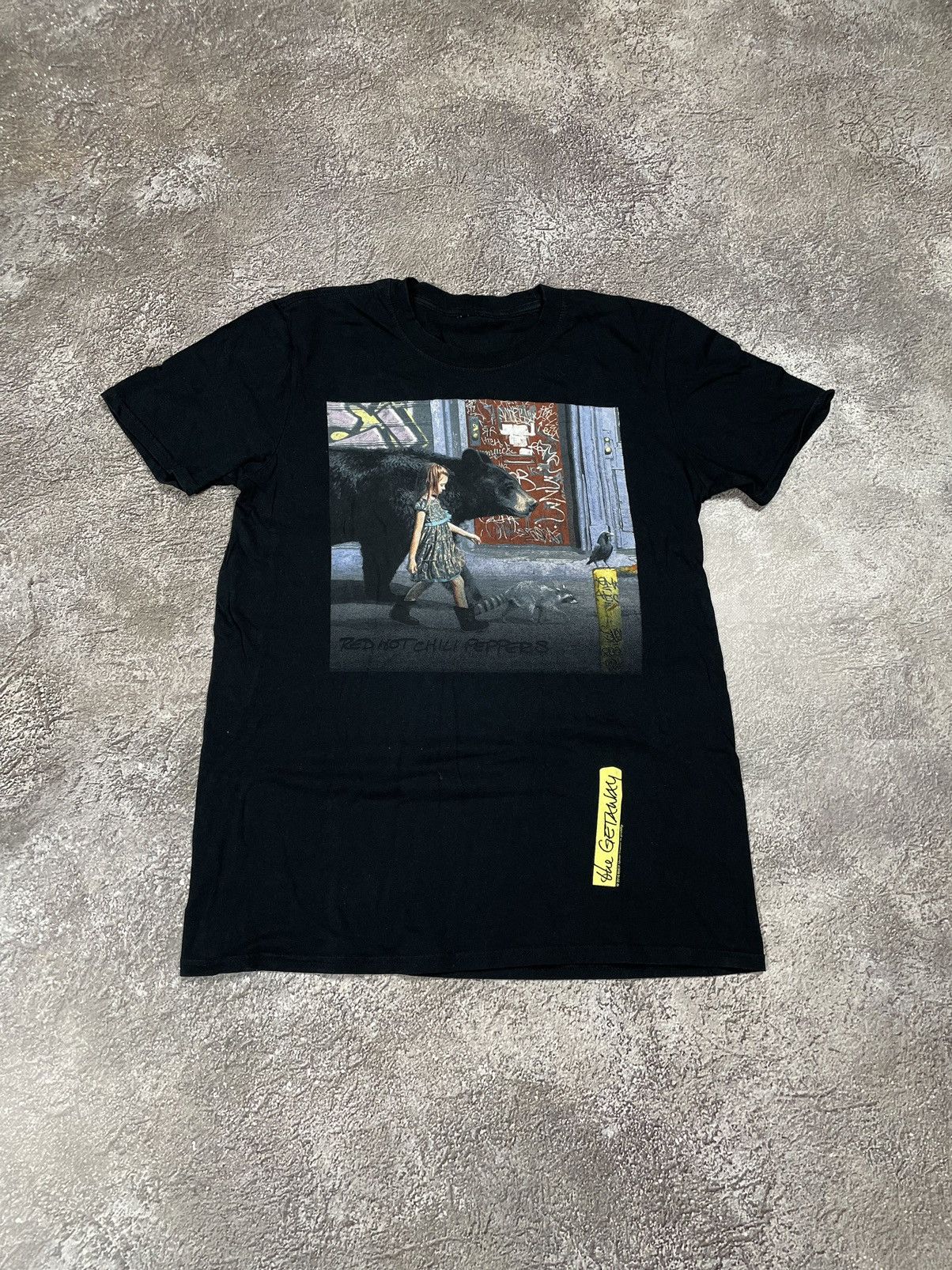 Band Tees Vintage 00S RHCP HORROR FACE CREEPY ABSTRACT ANGRY GIRL Size US S / EU 44-46 / 1 - 2 Thumbnail